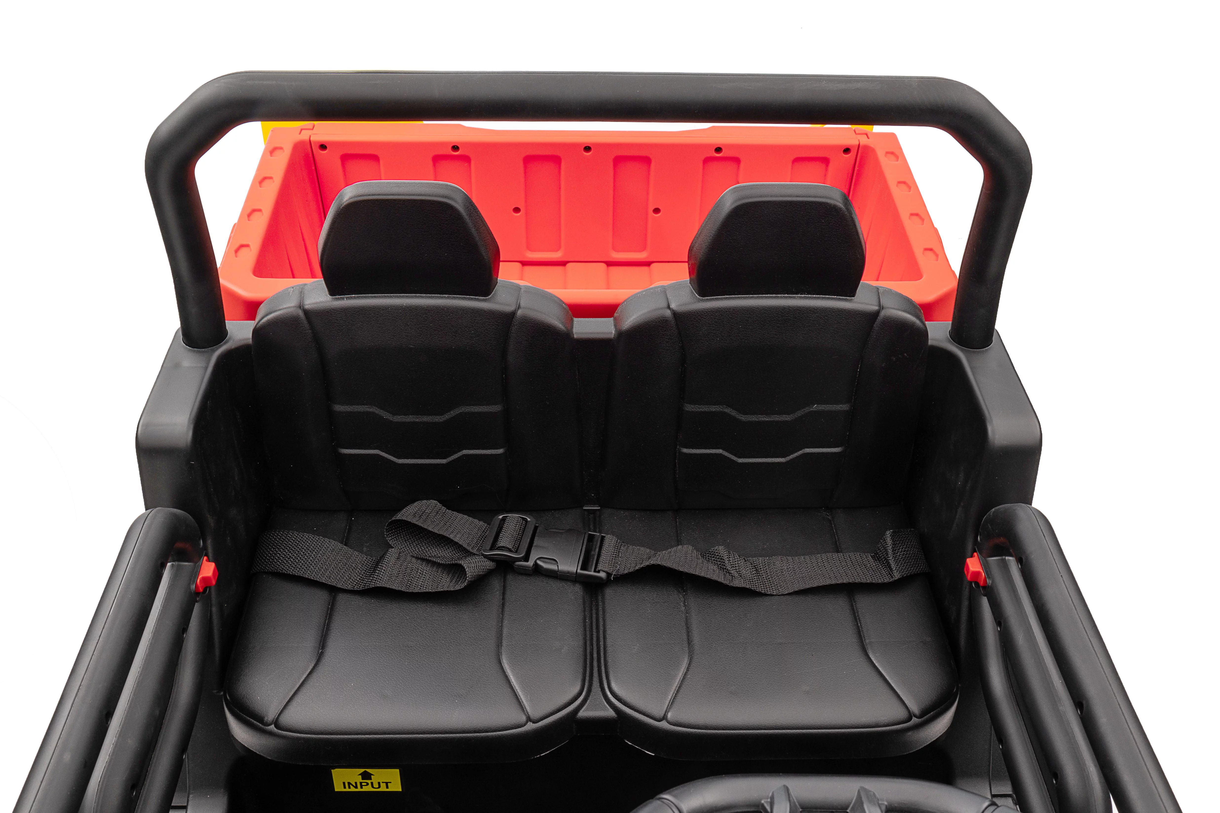 24V Kids Ride on Car UTV, 2 Seater Electric Powered Ride on Toys Truck with Trailer Remote Control - Womvr