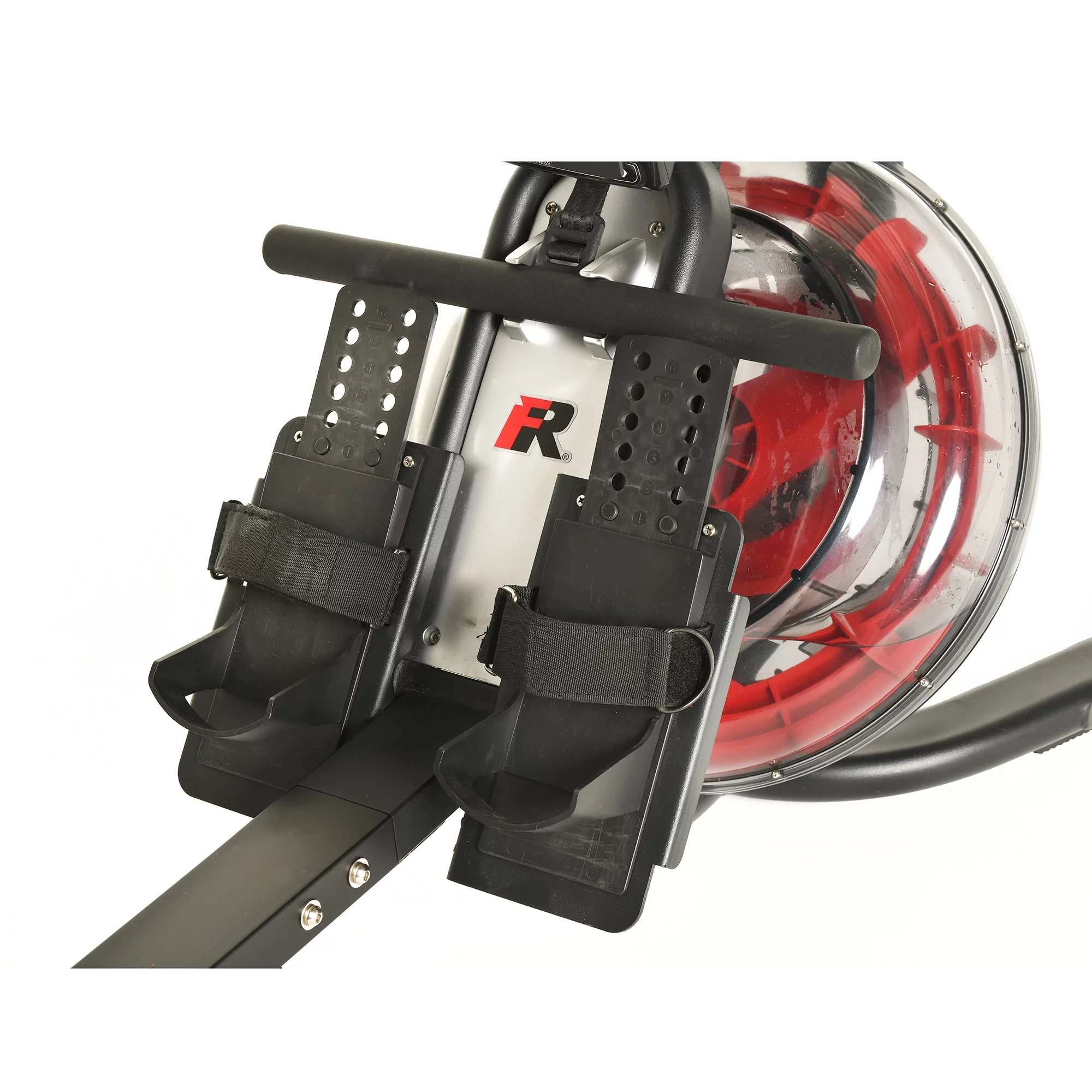 Fitness Reality 3000WR Water Rower Rowing Machine with HIIT Workout, 300 lbs weight capacity - Womvr