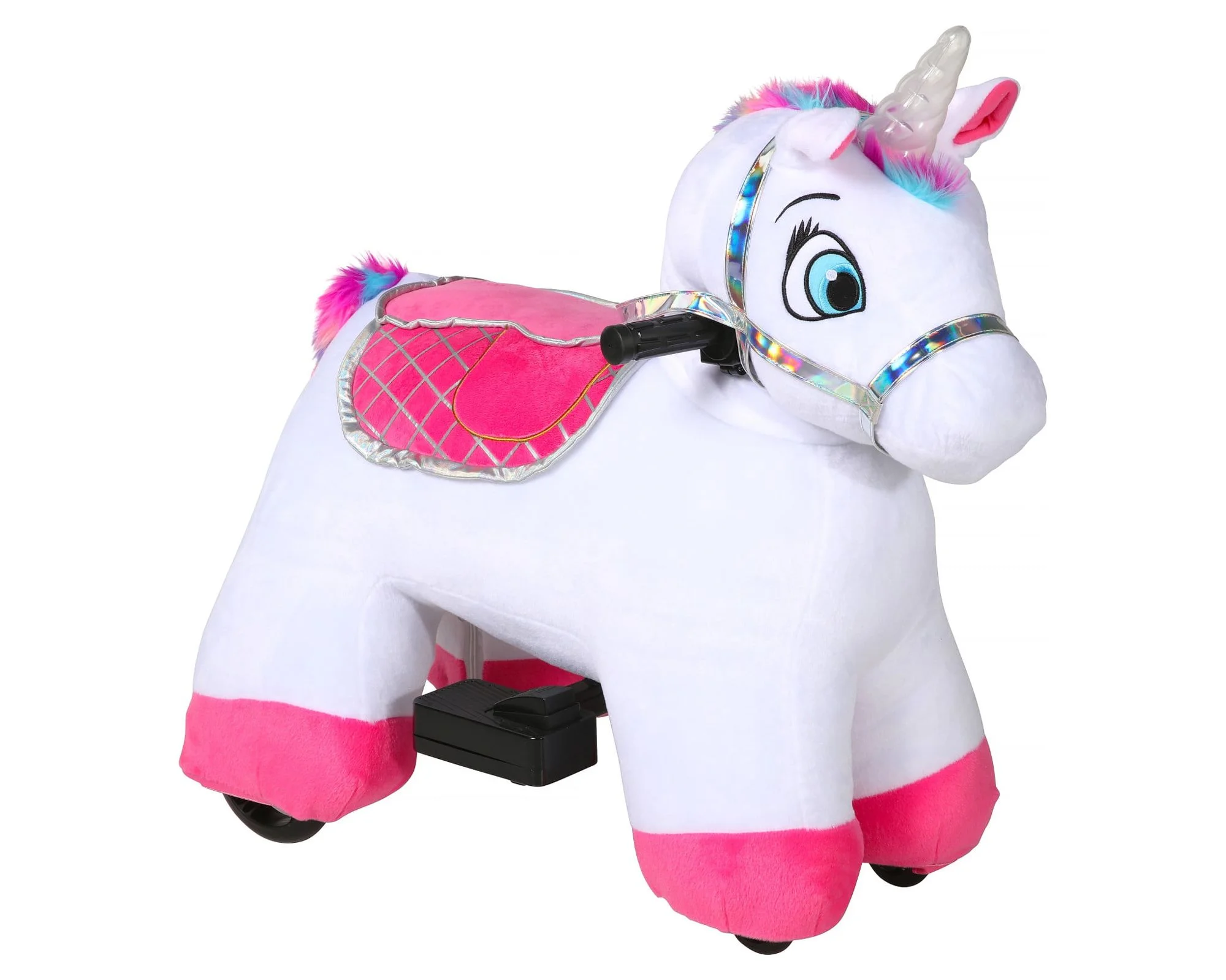 Dynacraft Stable Buddies 6-Volt Unisex Kids Ride-On for Age 1.5-3 Years - Womvr