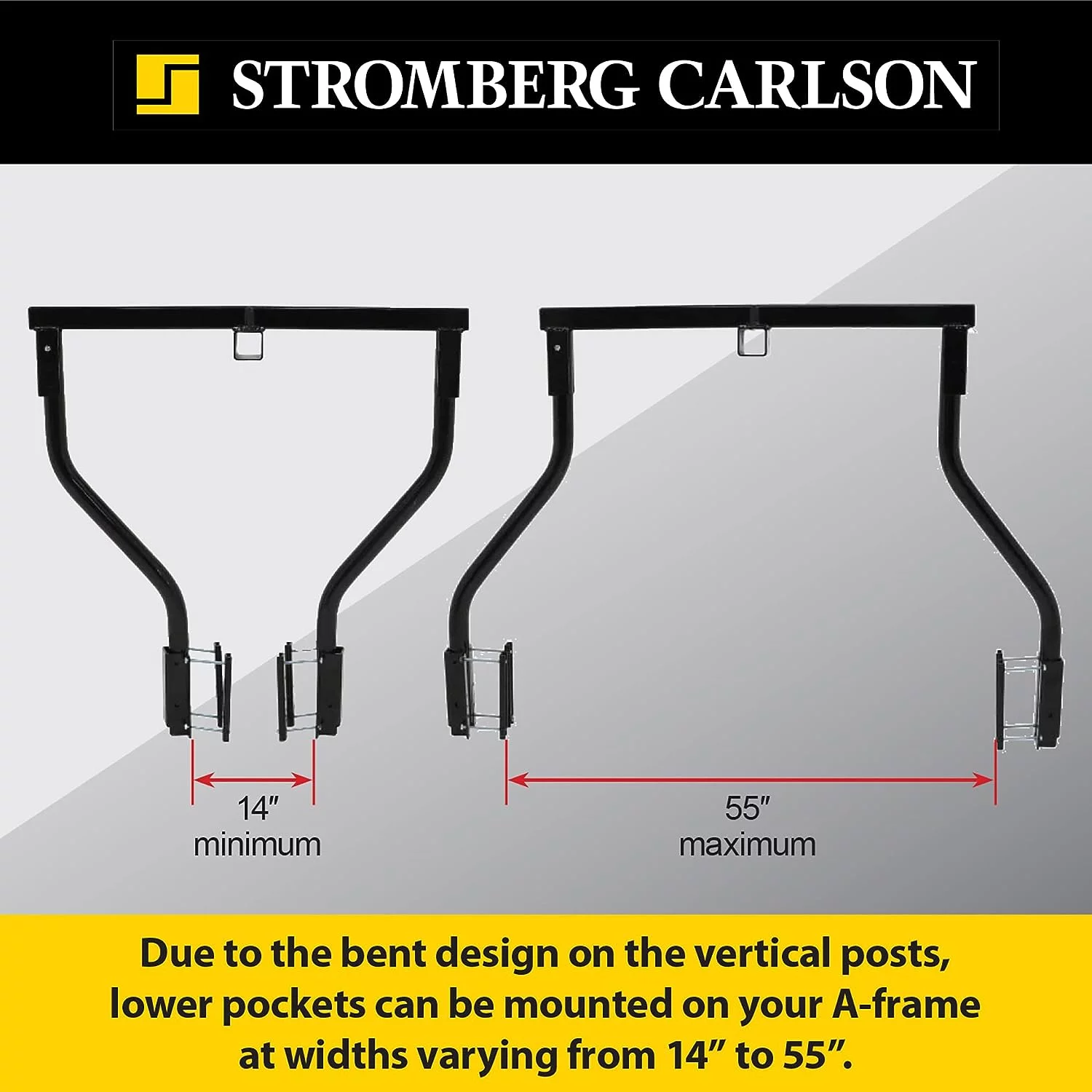 Stromberg Carlson (CC-275) Bike Bunk for Cargo Tray, Black - Womvr