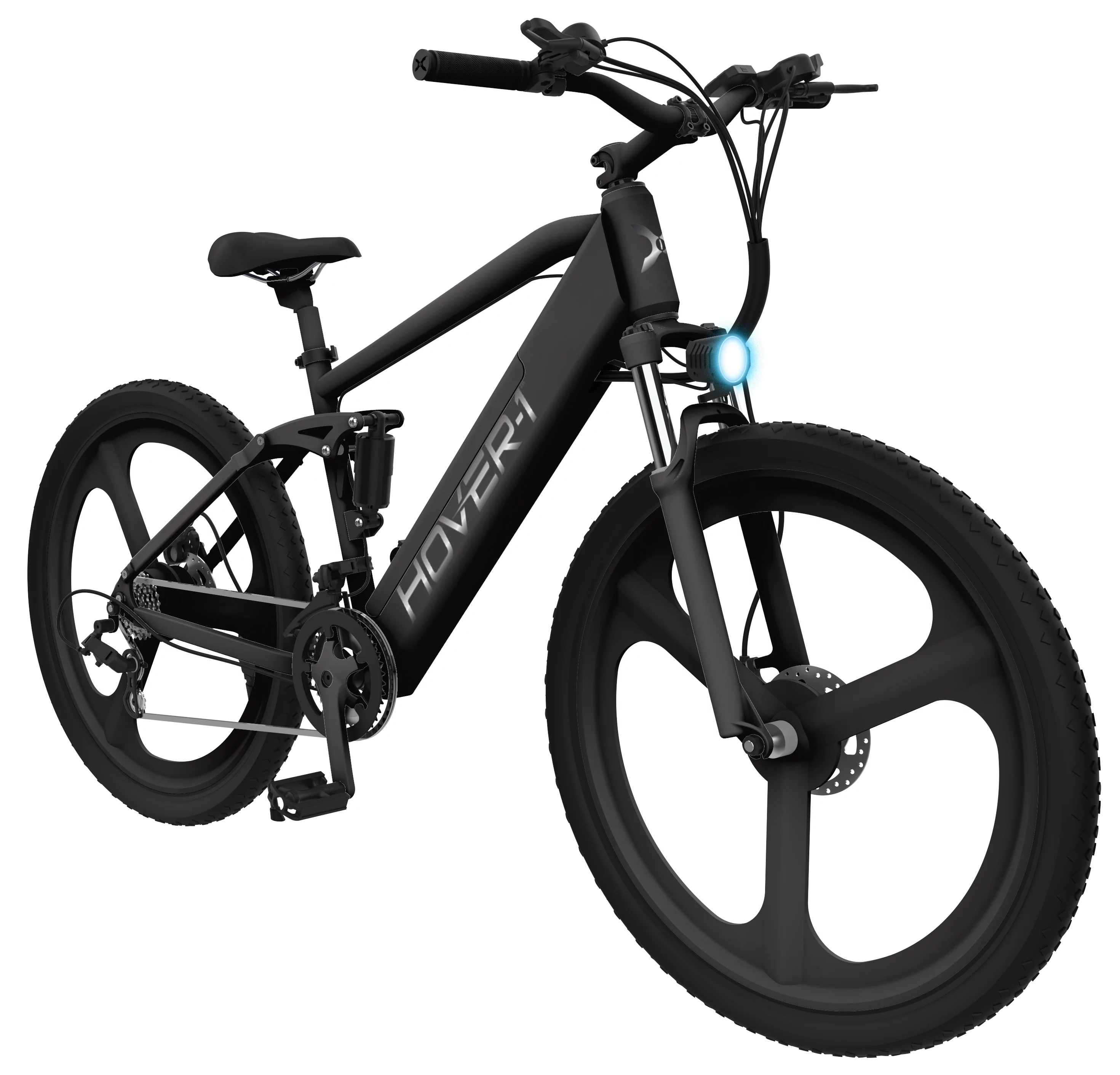 Hover-1 Multi-Color Instinct Electric Bicycle with 350W Motor, 15 mph Max Speed, 26” Tires, and 40 Miles of Range, UL2849 certified - Womvr