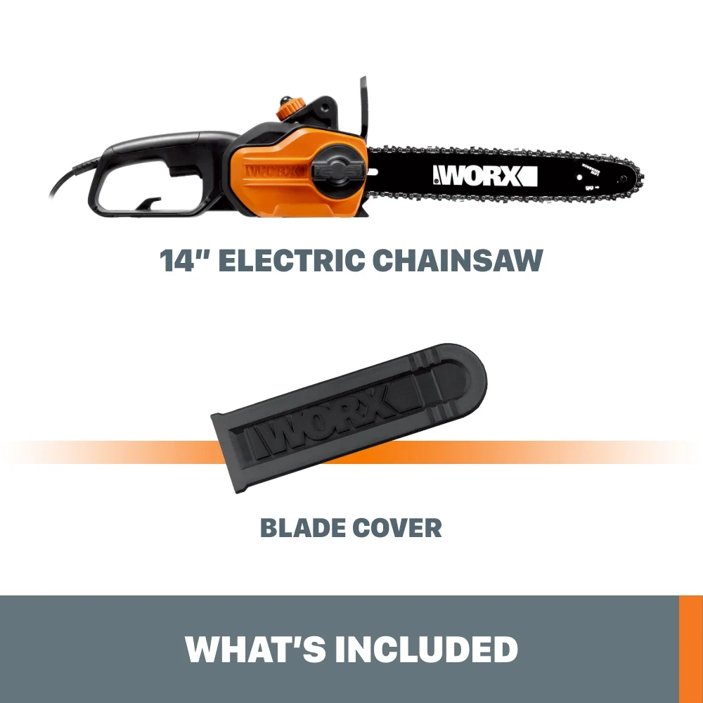 Worx WG305 Electric Chainsaw, 14