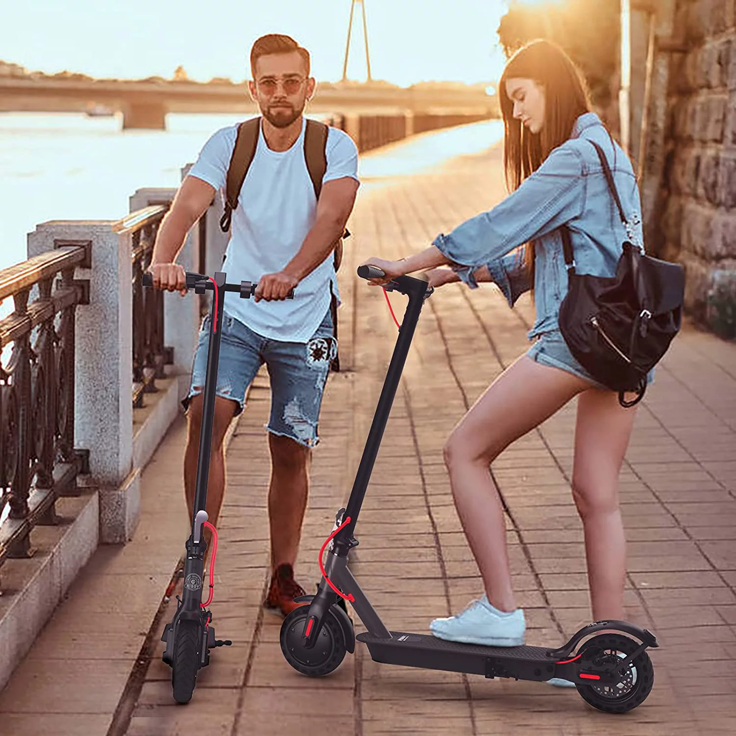 Hiboy Electric Scooter, S2 Electric Scooters for Adults 220lbs, 8.5