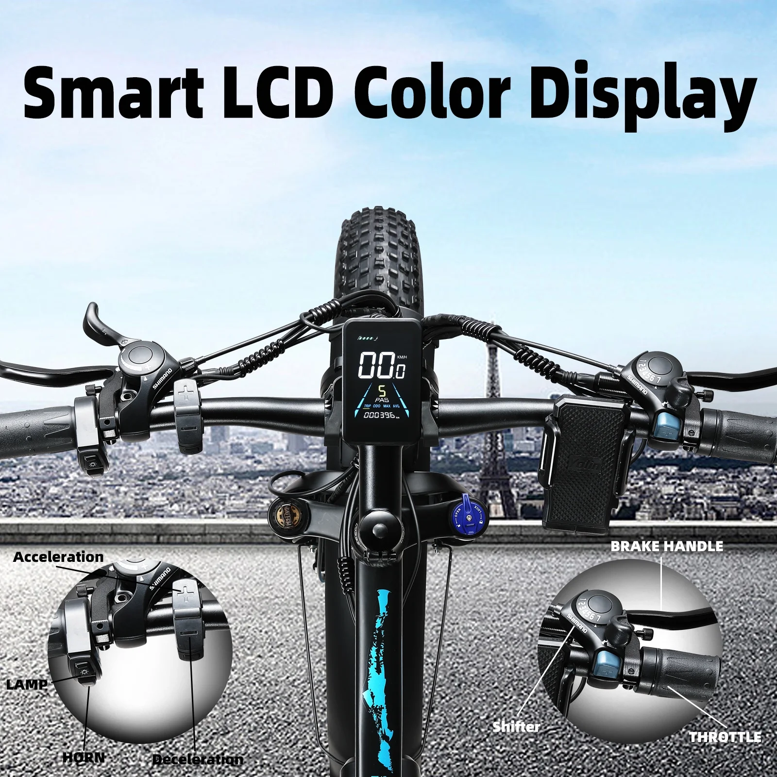 KETELES 1000W Electric Bike for Adults, 26