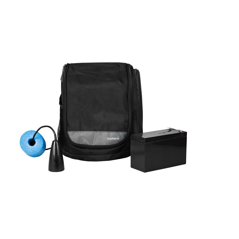 Grmin Small Portable Ice Fishing Kit w/ GT8HW-IF Transducer (010-12462-10) - Womvr