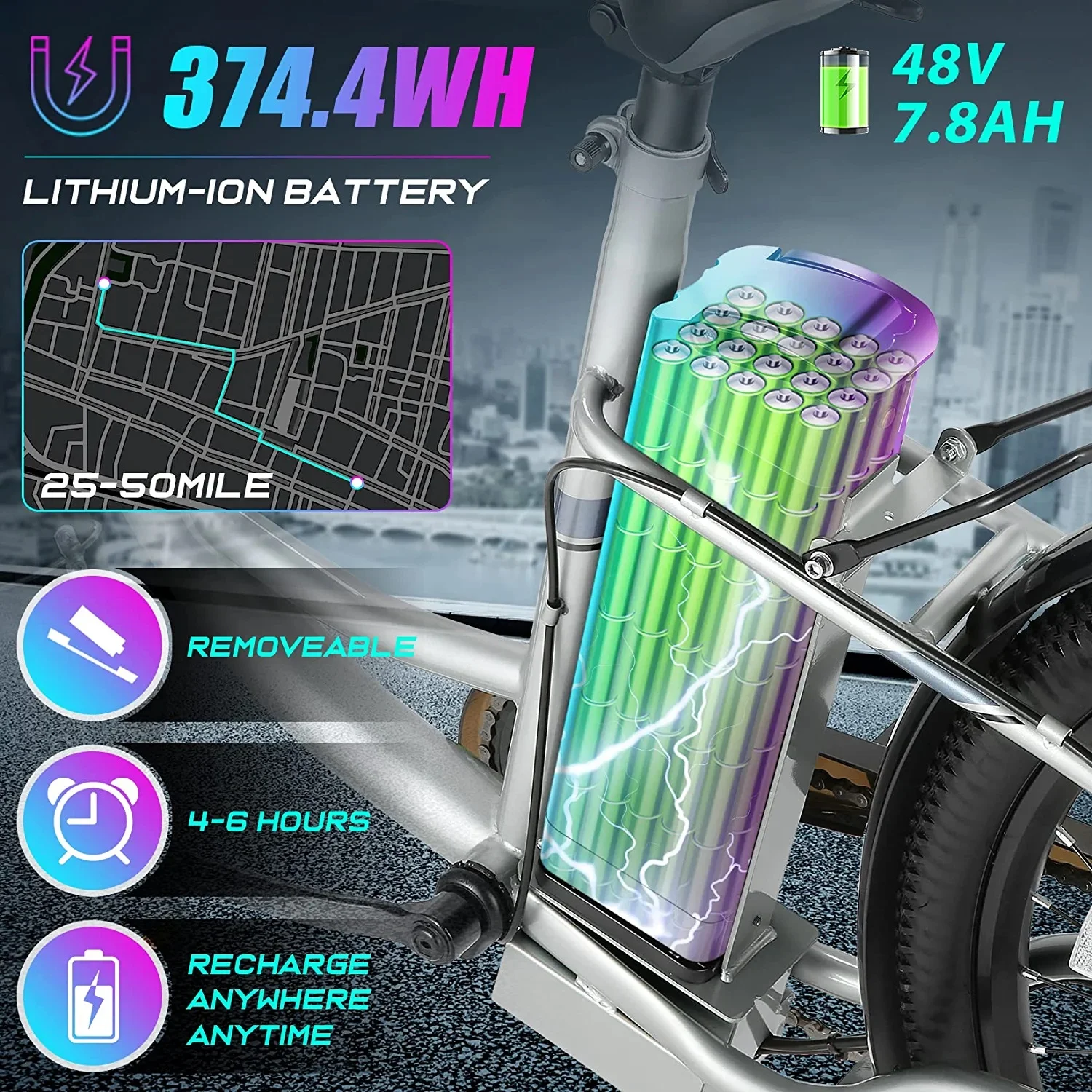 Vivi Electric Bike 26