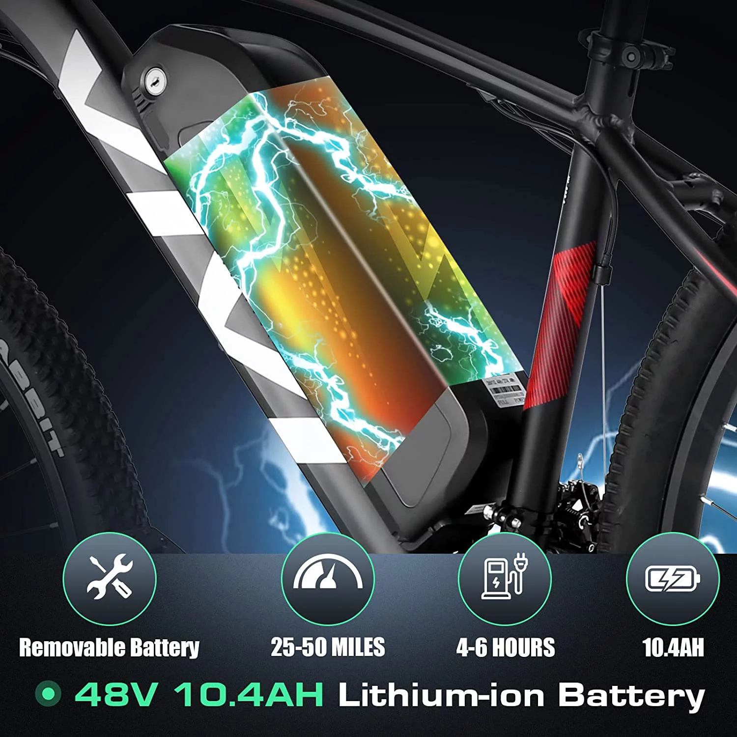 Vivi Electric Bike for Adults 27.5