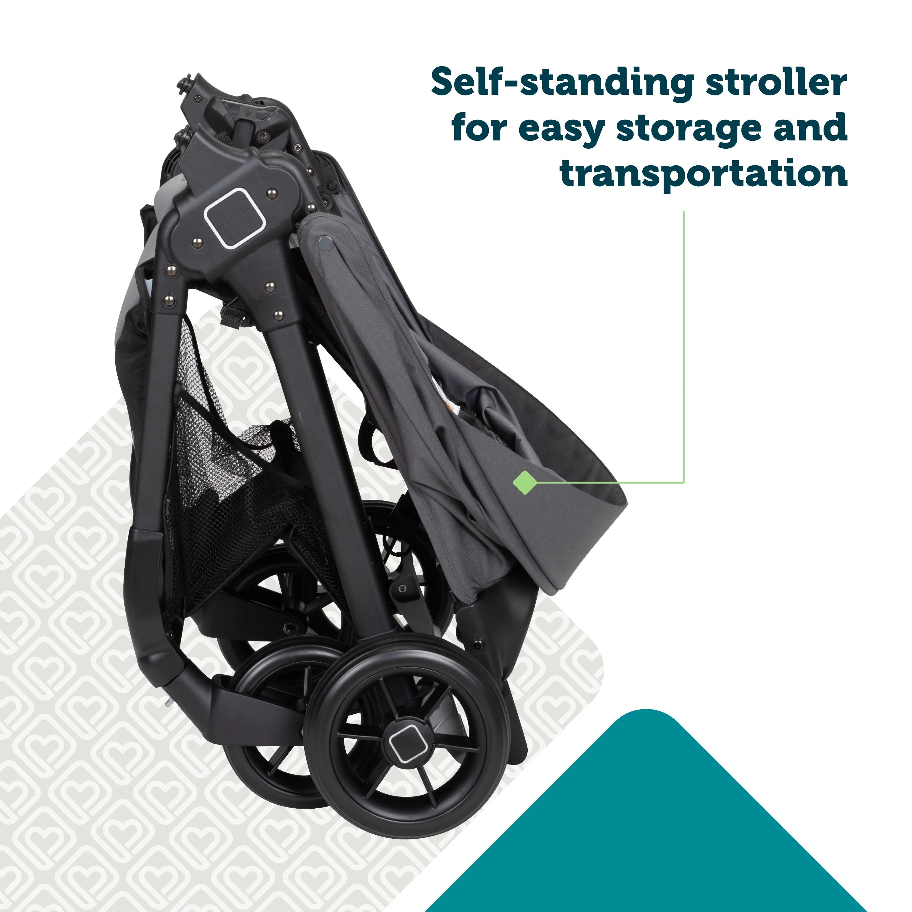 Safety 1?? Smooth Ride Travel System Stroller and Infant Car Seat, Monument - Womvr