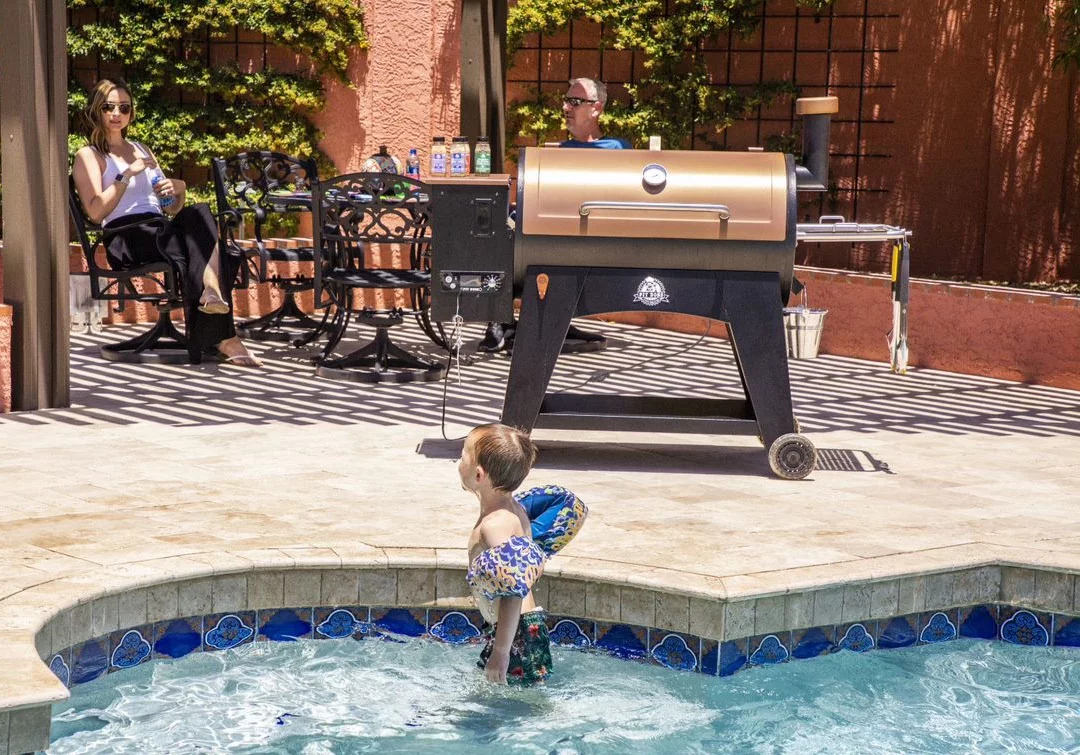 Pit Boss Austin XL 1000 Sq. in. Pellet Grill with Flame Broiler and Cooking Probe - Womvr