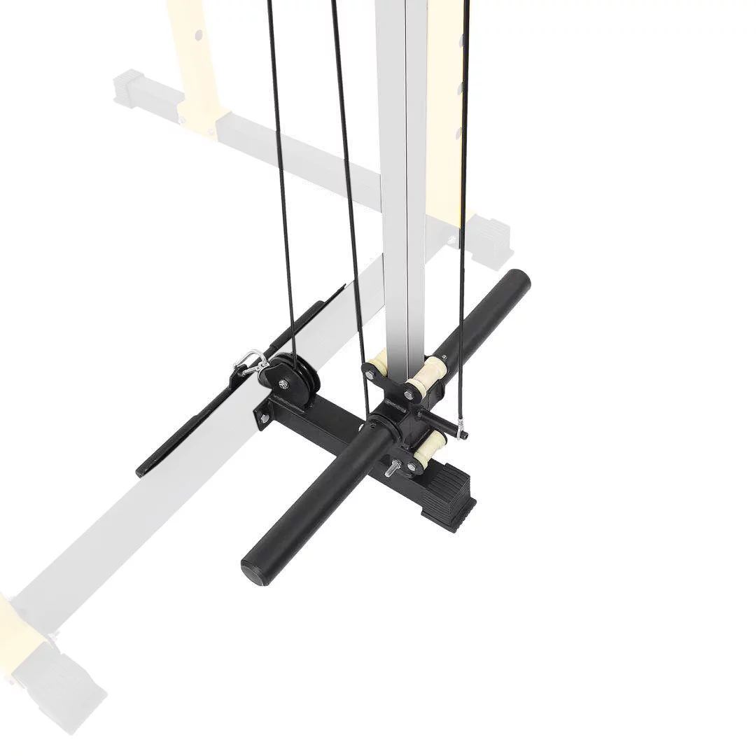 BalanceFrom PC-1 Series 1000lb Capacity Multi-Function Adjustable Power Cage Power Rack with Optional Lat Pull-down and Cable Crossover, Power Cage Only - Womvr