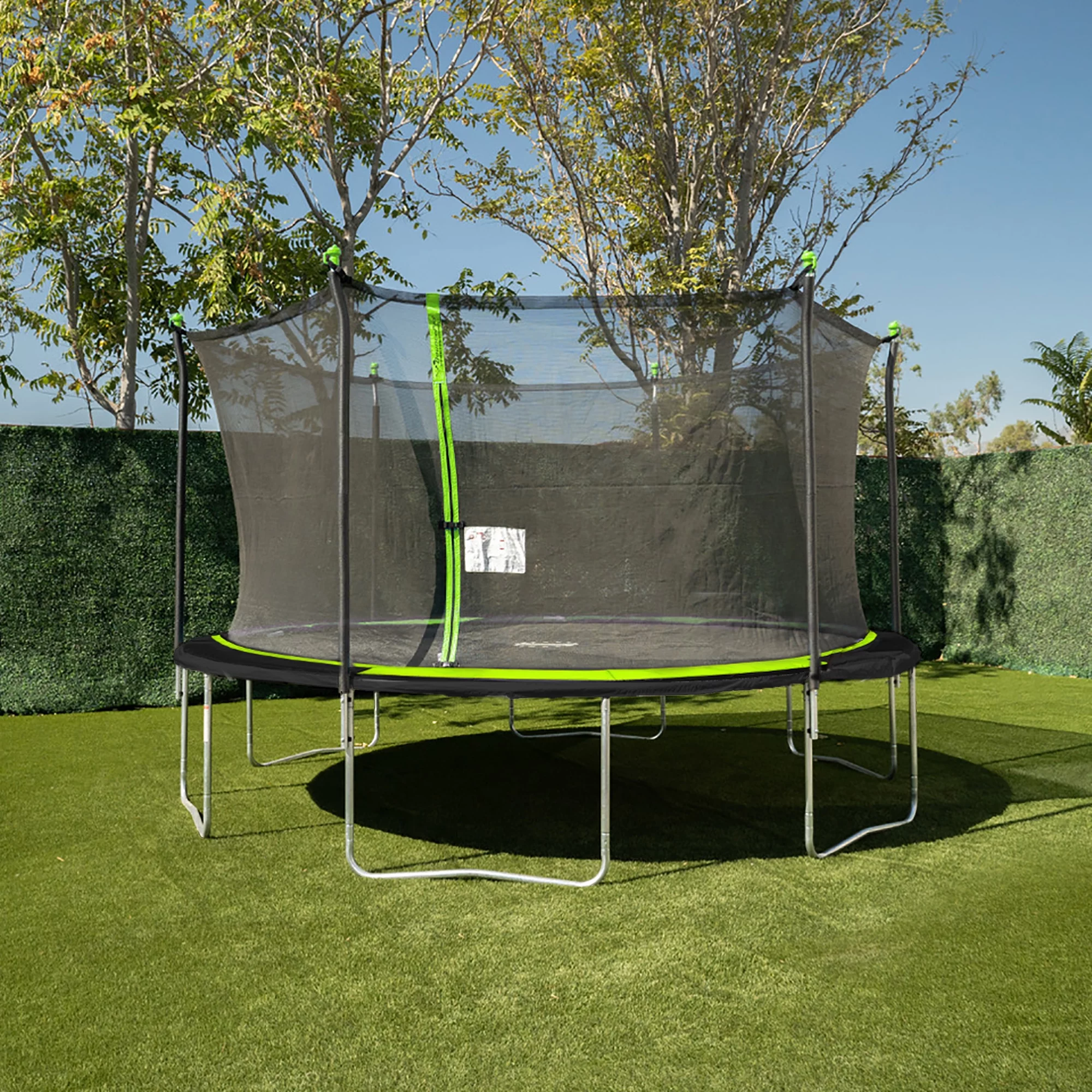Bounce Pro 14ft Trampoline With Enclosure Combo - Womvr