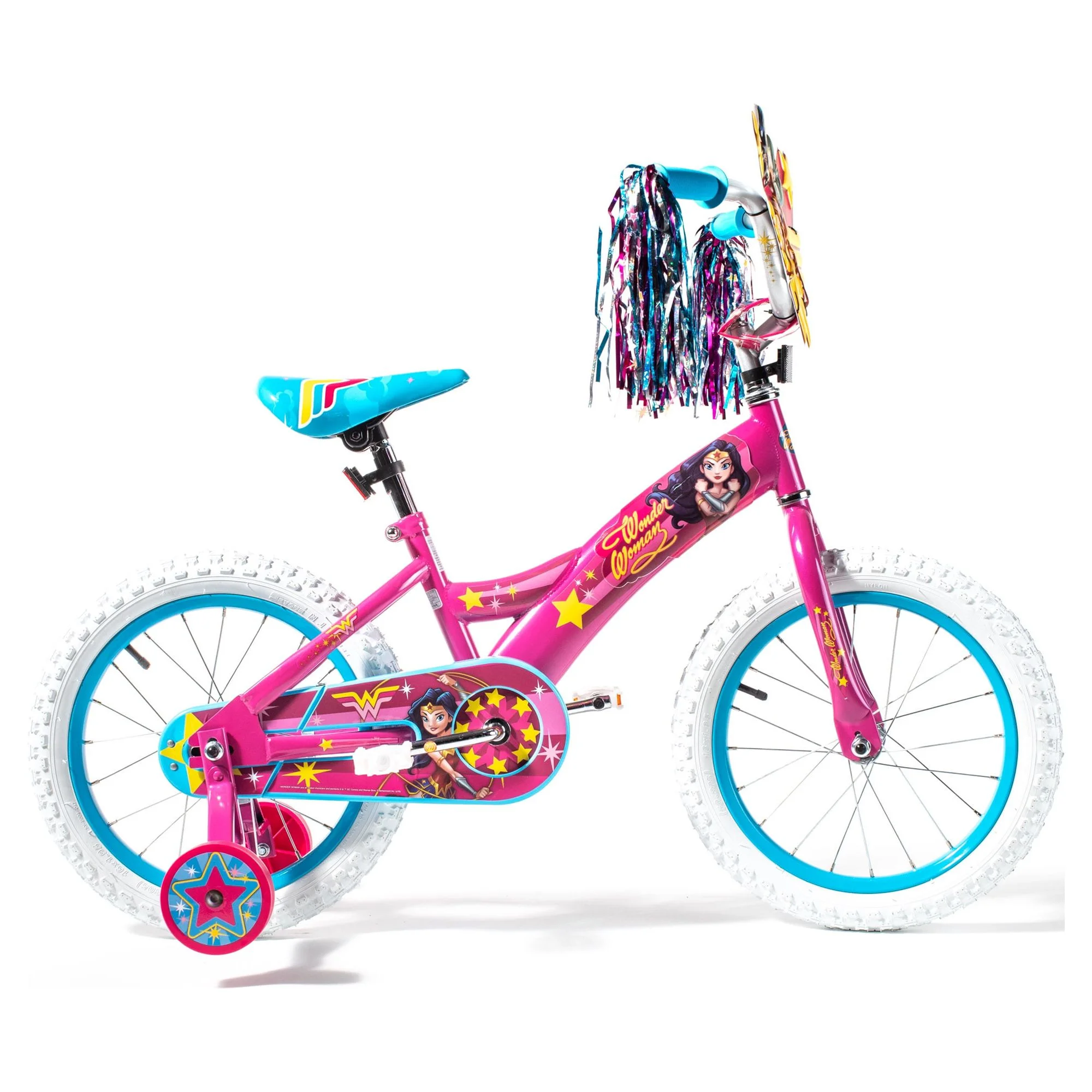 Wonder Woman 16 in. Girl's Bike - Give The Neighborhood Some Girl Power! - Womvr