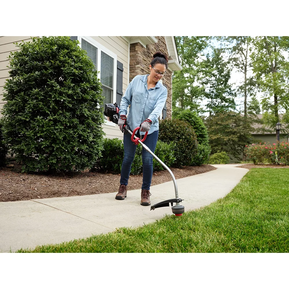 Hyper Tough 17-Inch Curved Shaft Gas String Trimmer - Womvr