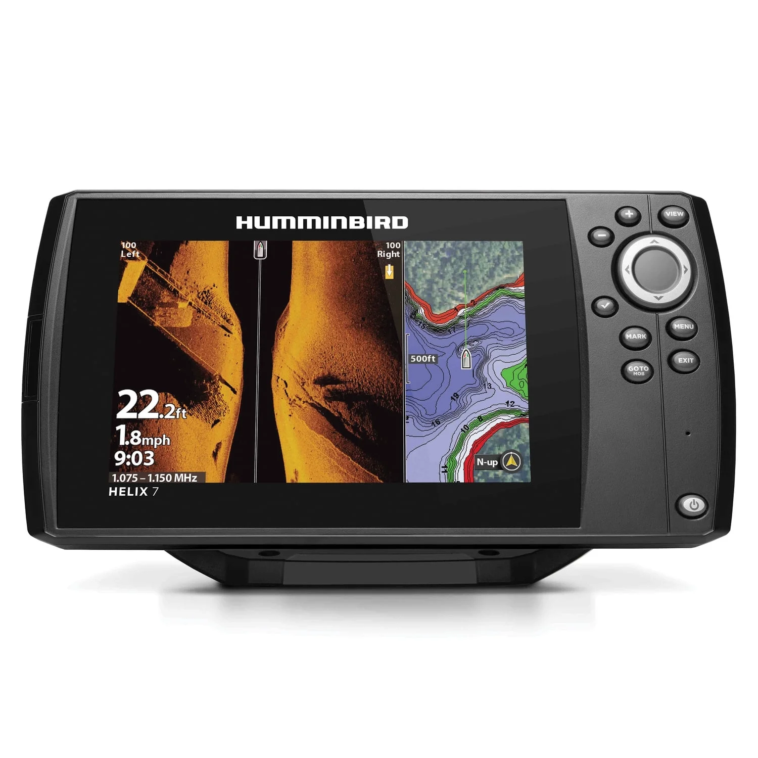 Humminbird Helix 7 CHIRP SI GPS G4 Fishfinder with GPS and Side Imaging Sonar - Womvr
