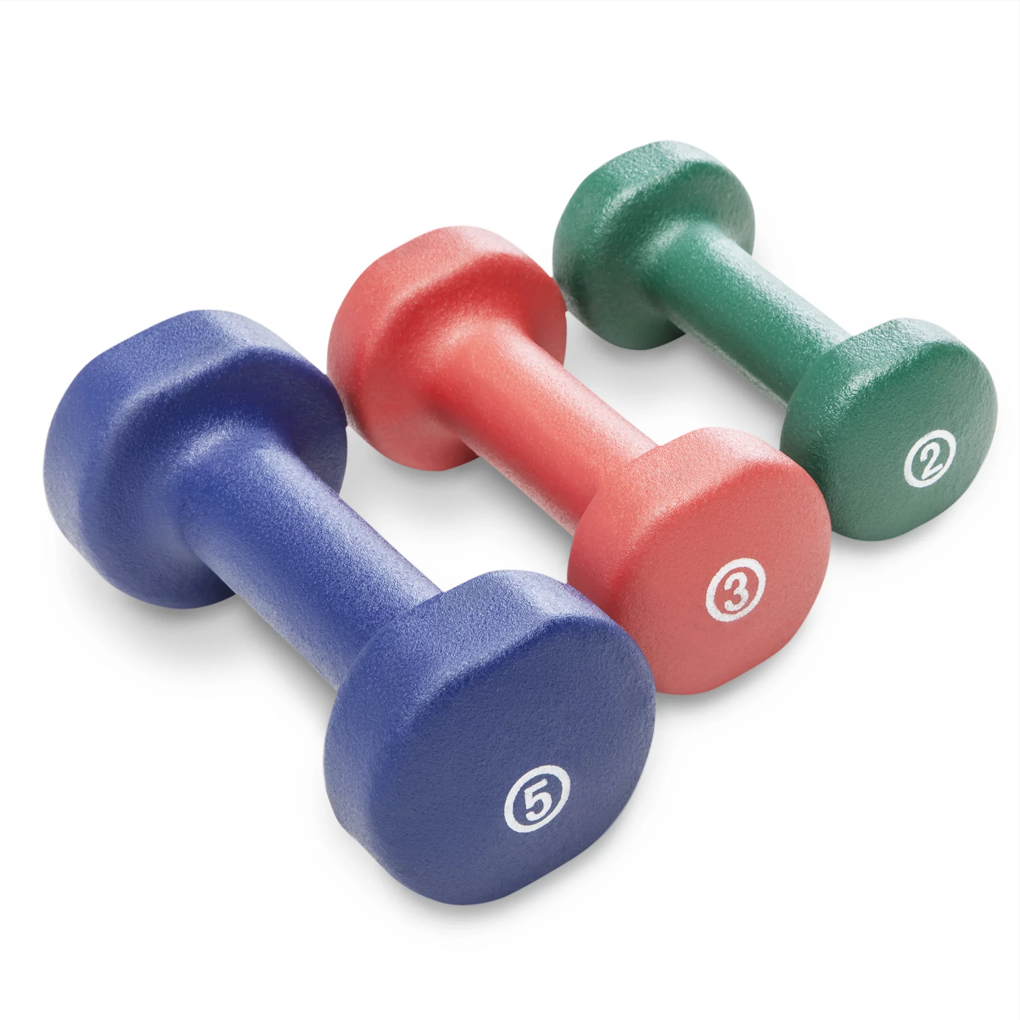 Marcy 3-Pair Neoprene Dumbbell Set. NDS-21.1 - Womvr