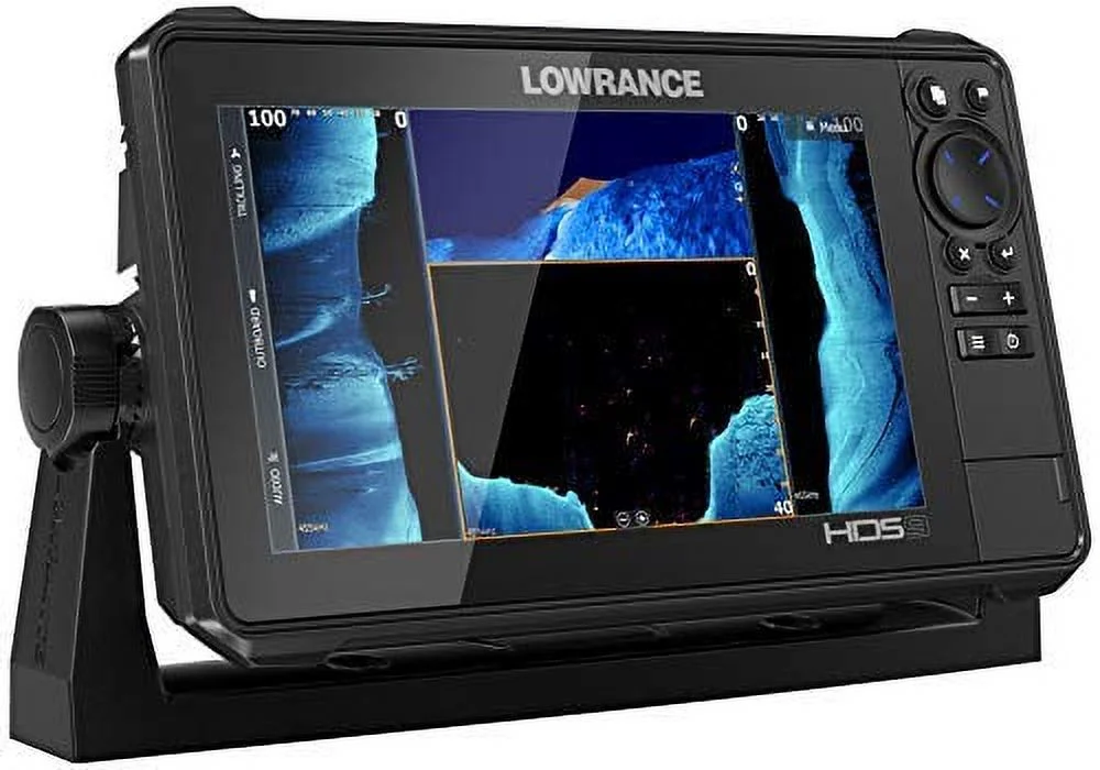 Lowrance HDS 9 inch Live Fish Finder with Active Imaging 3-in-1 - Womvr