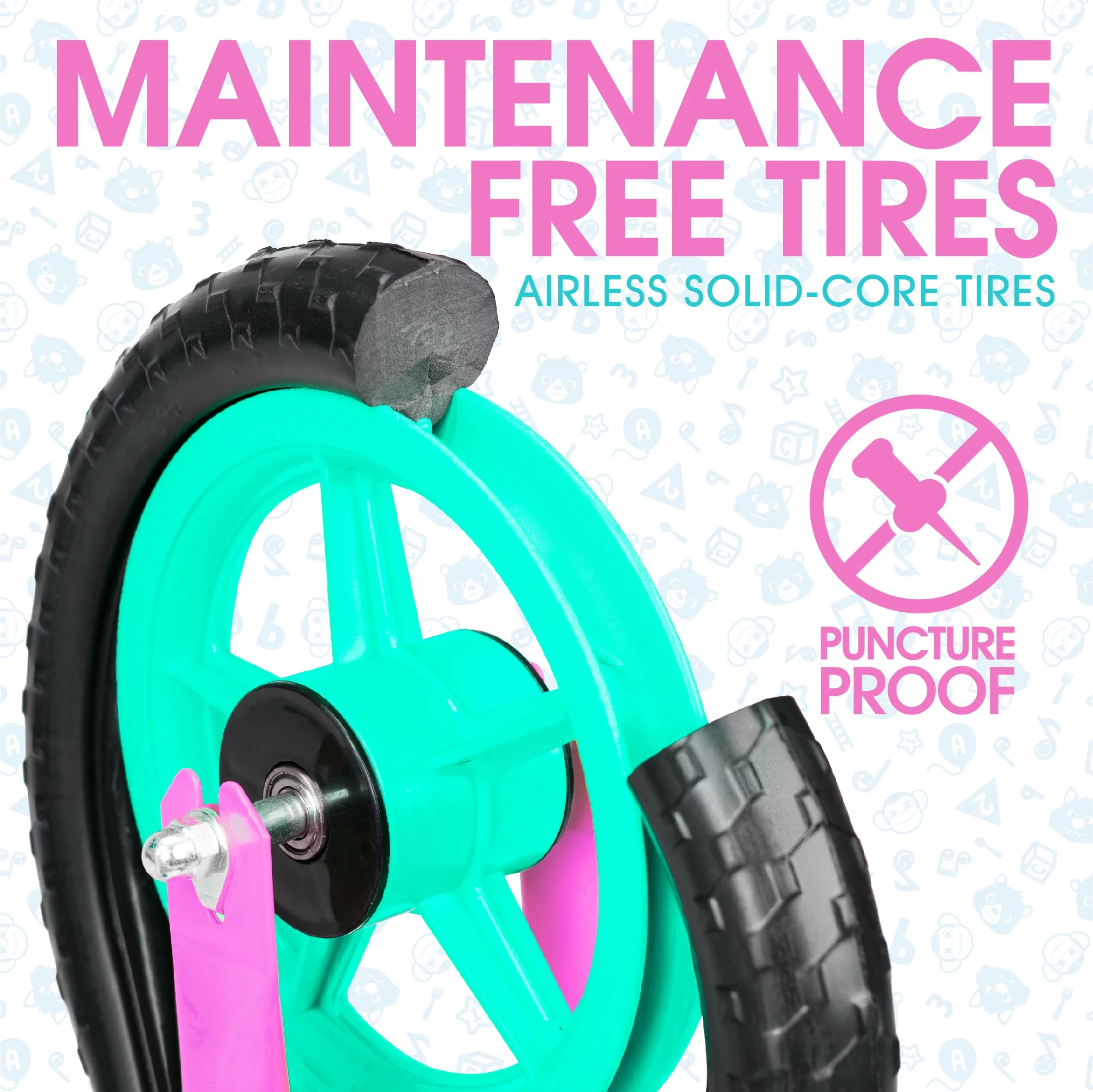 Cocomelon Toddlers Balance Bike Adjustable Helmet Light-up 10