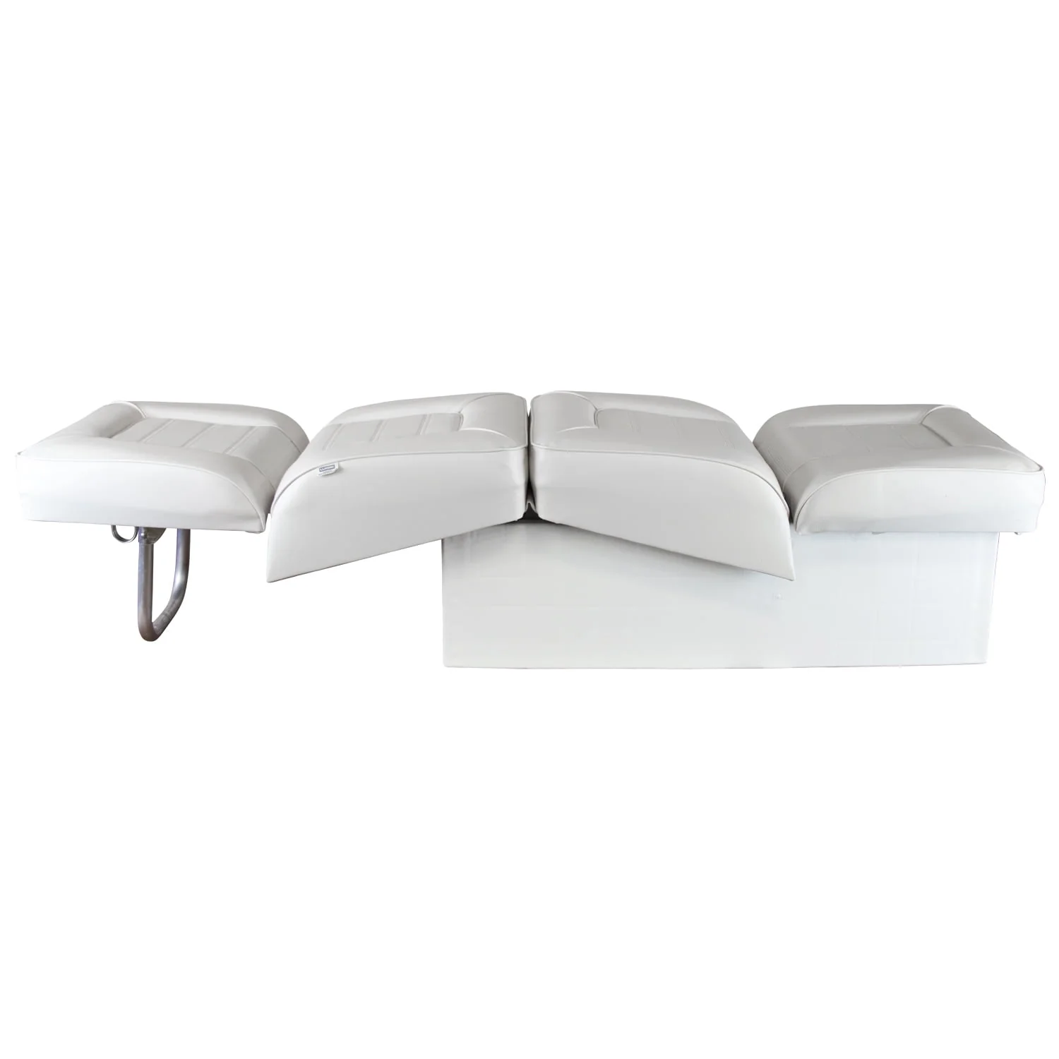 Wise 8WD505P-1-710 Bucket Style Back to Back Lounge Seat, White - Womvr
