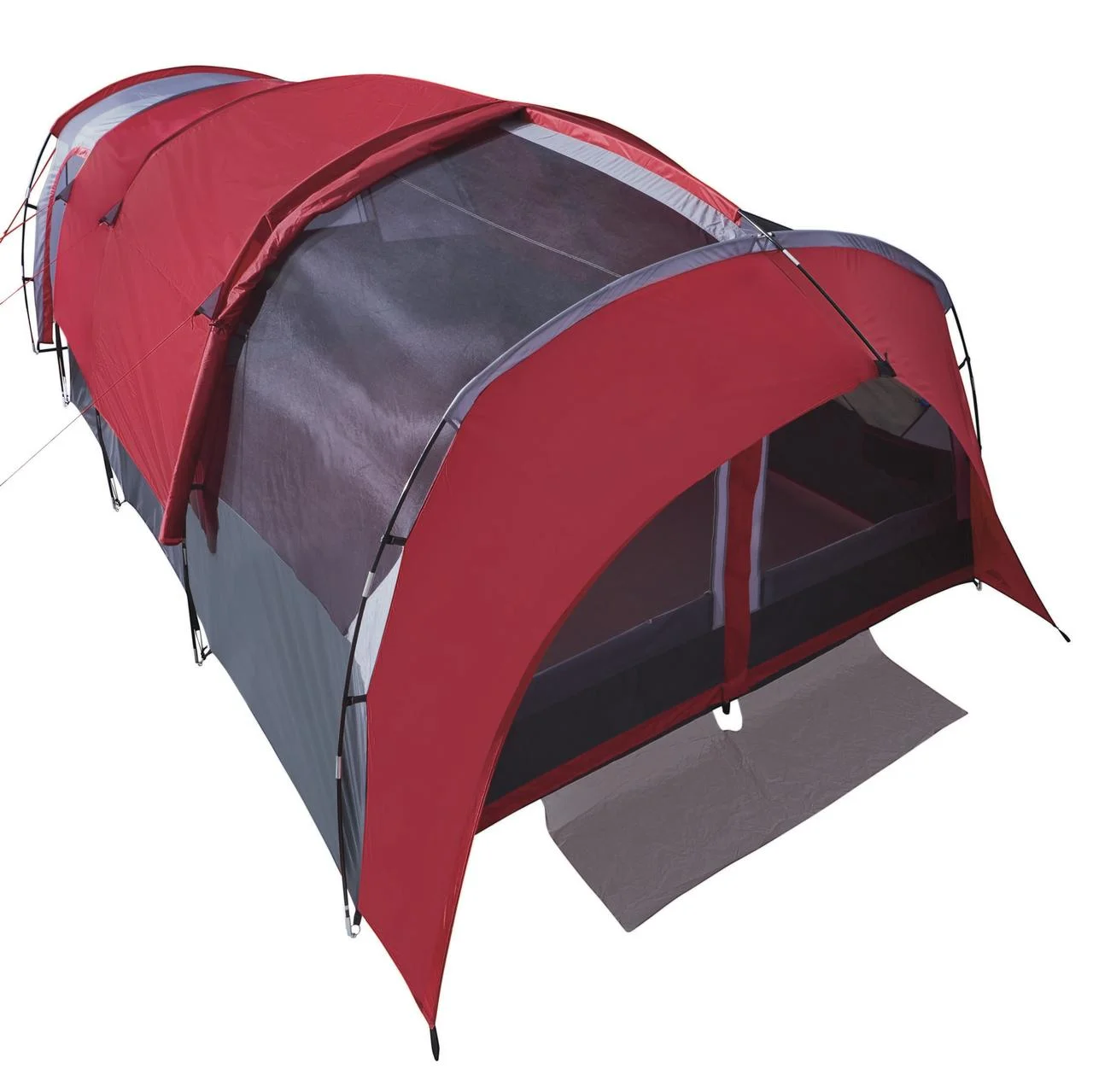 Ozark Trail 10-Person Tunnel Tent, with Vestibule for Gear Storage - Womvr