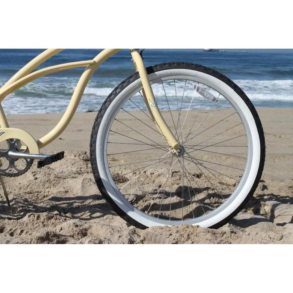 Firmstrong Urban Lady, 24 In., Women's, Single Speed Bicycle, Vanilla - Womvr