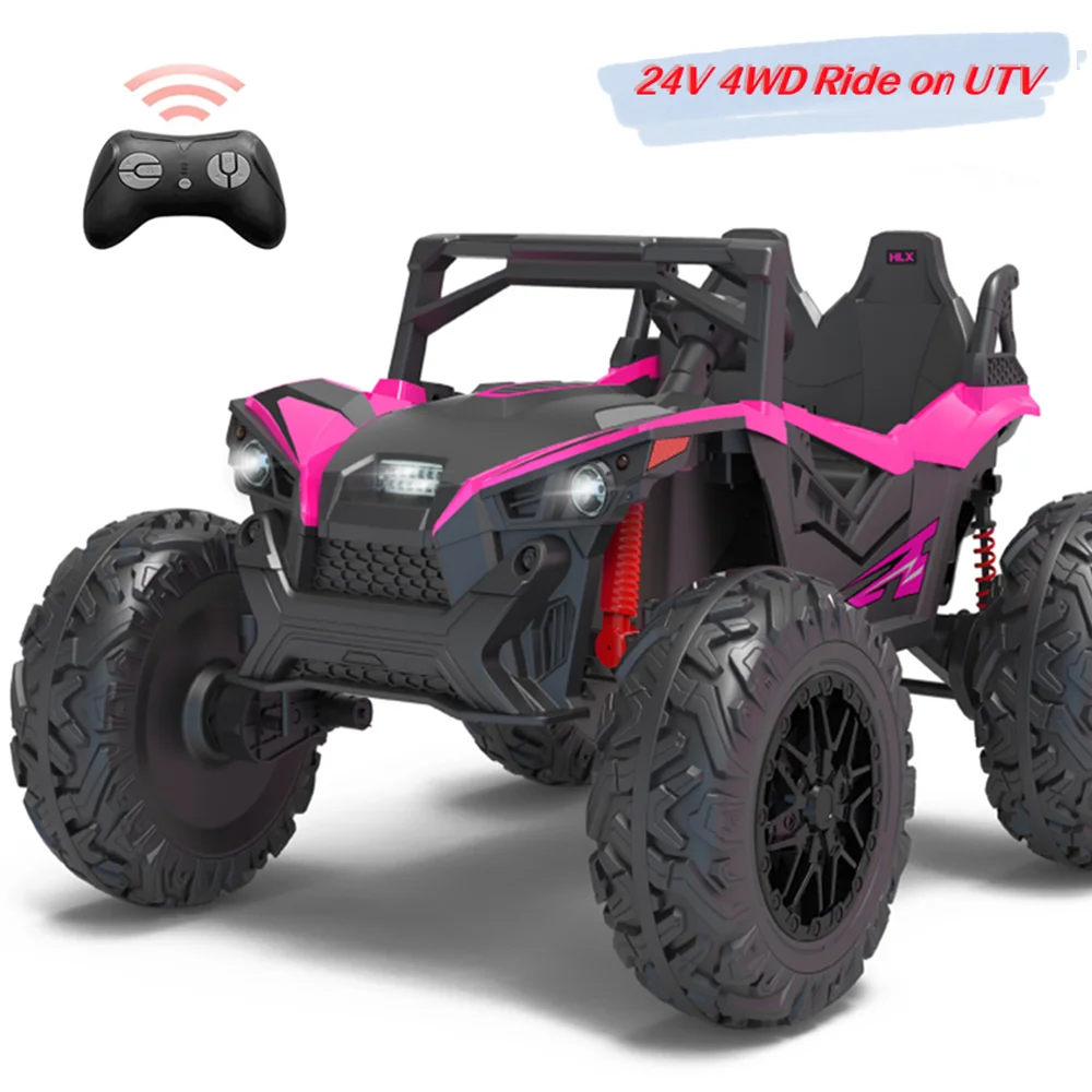 EastVita 24V Ride on Car with ,Extra Large 2 Seat 20.5