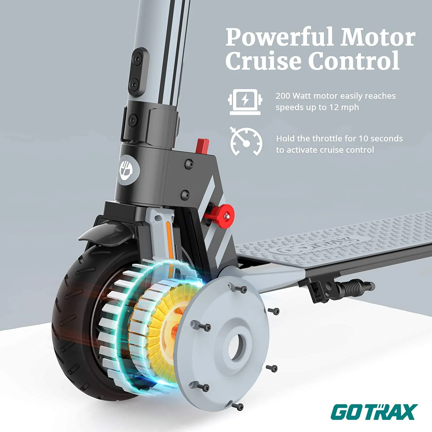 GOTRAX Vibe Electric Scooter for Kids Teens 8-15, 250W 6.5