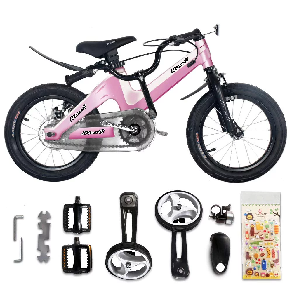 Nice C 12 In., BMX Kids Bicycle, Champagne - Womvr