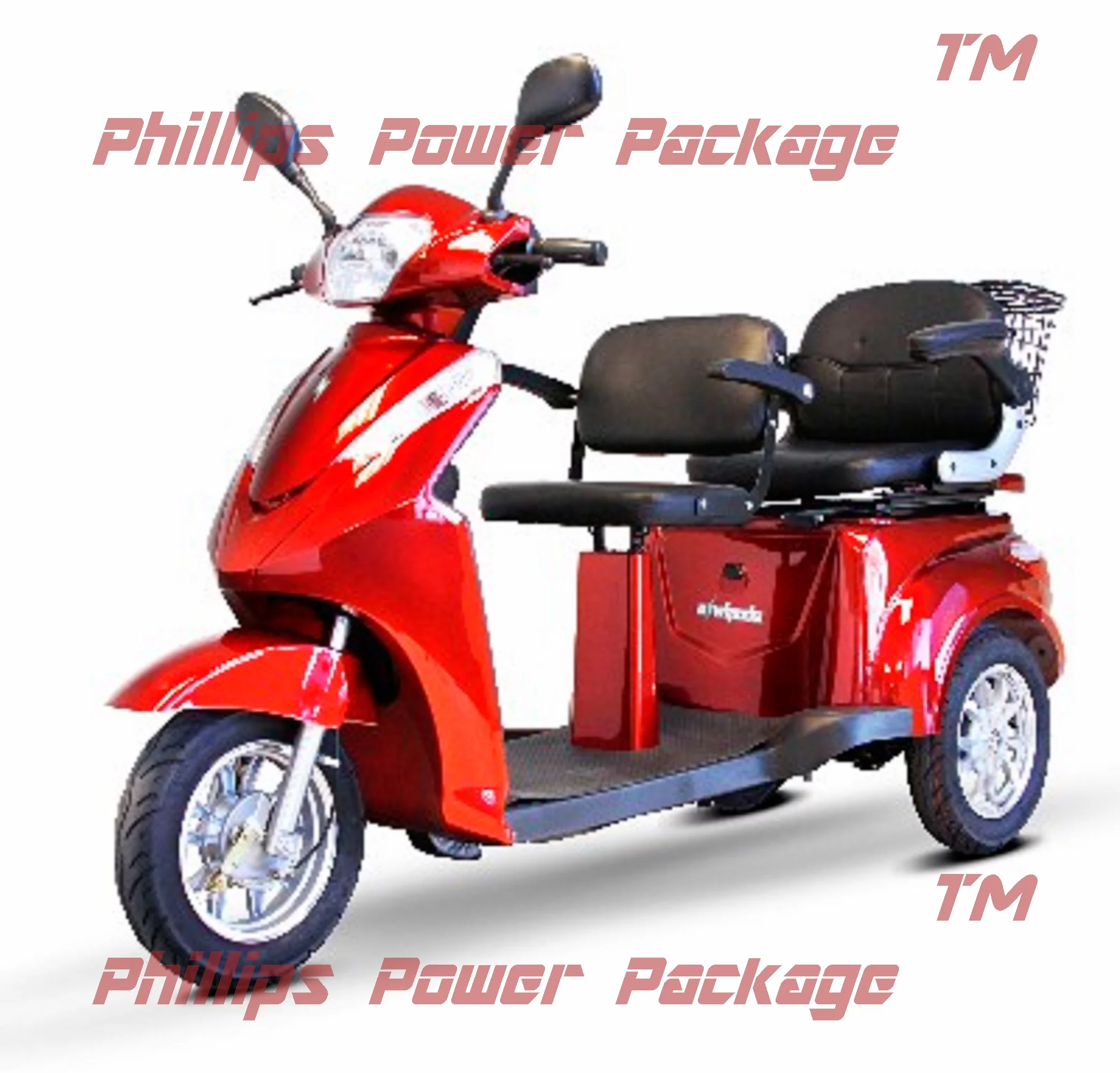 EWheels EW-66 2-Passenger Heavy-Duty Scooter - Womvr
