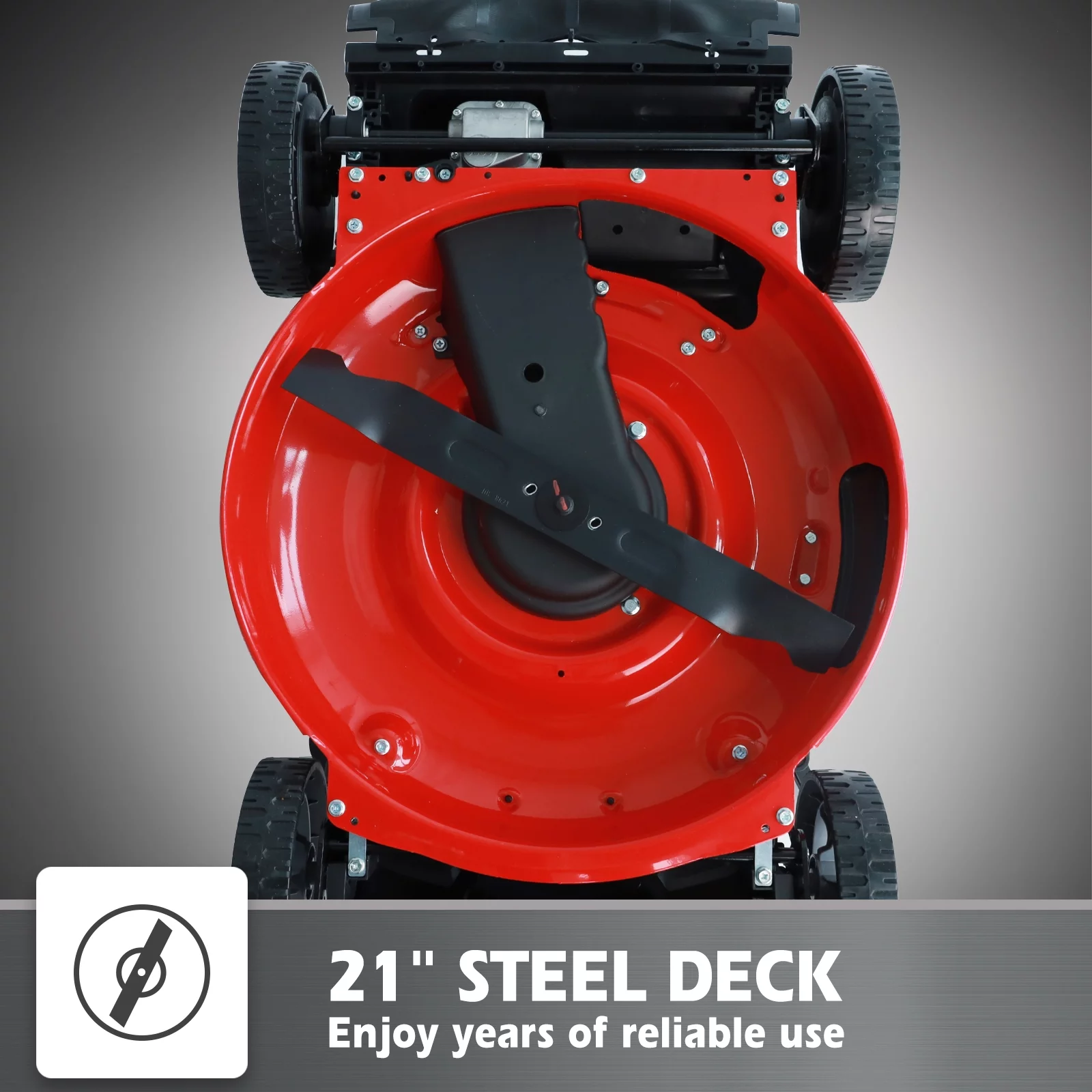 Power Smart 21-inch 3-in-1 Gas Powered Self-Propelled Lawn Mower - Womvr