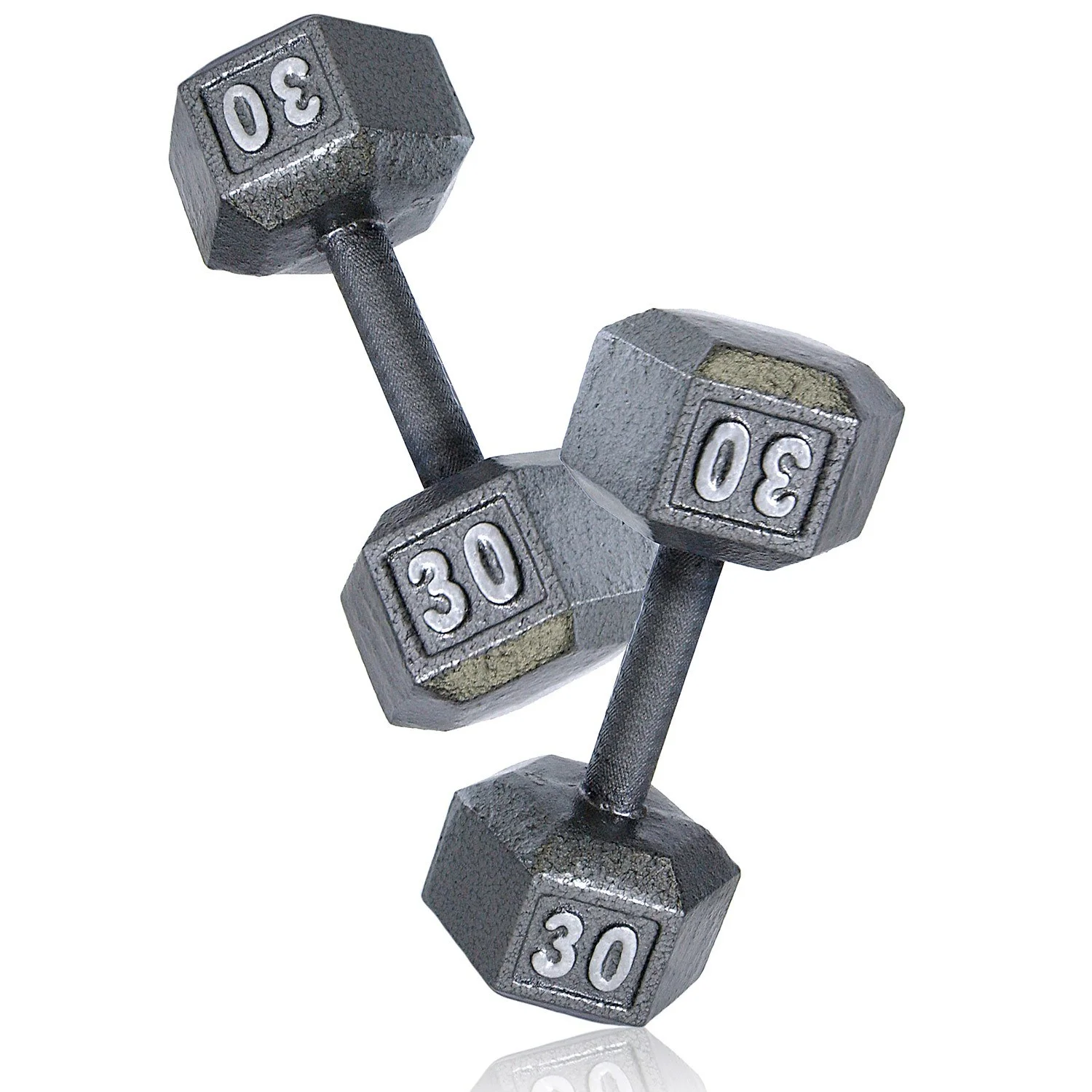 CAP Barbell Cast Iron Dumbbell, 25 Lb. Pair - Womvr
