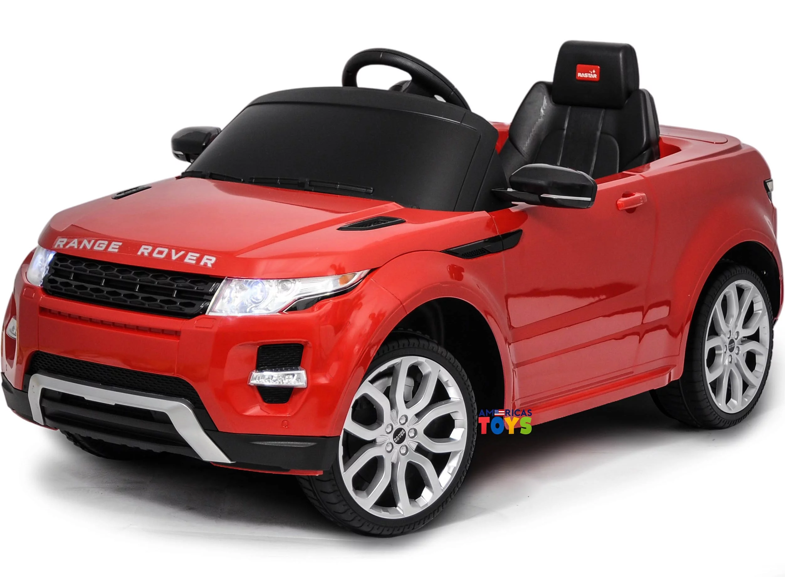 Range Rover White 12 V Evoque Powered Ride-On with Remote Control - Womvr