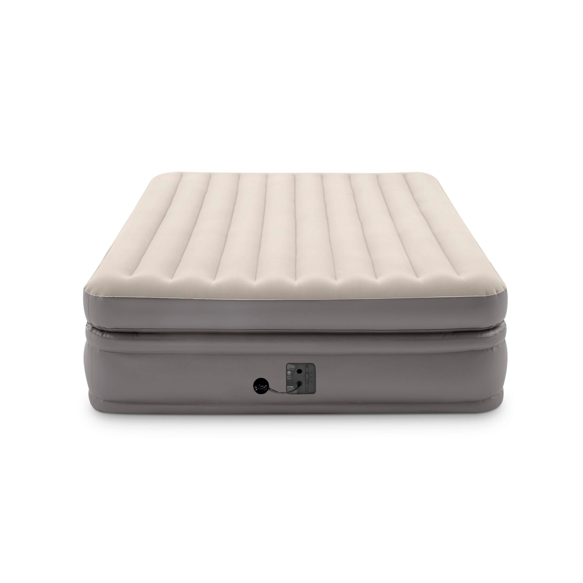 Intex -Queen Comfort Elevated Fiber-Tech Airbed - Womvr