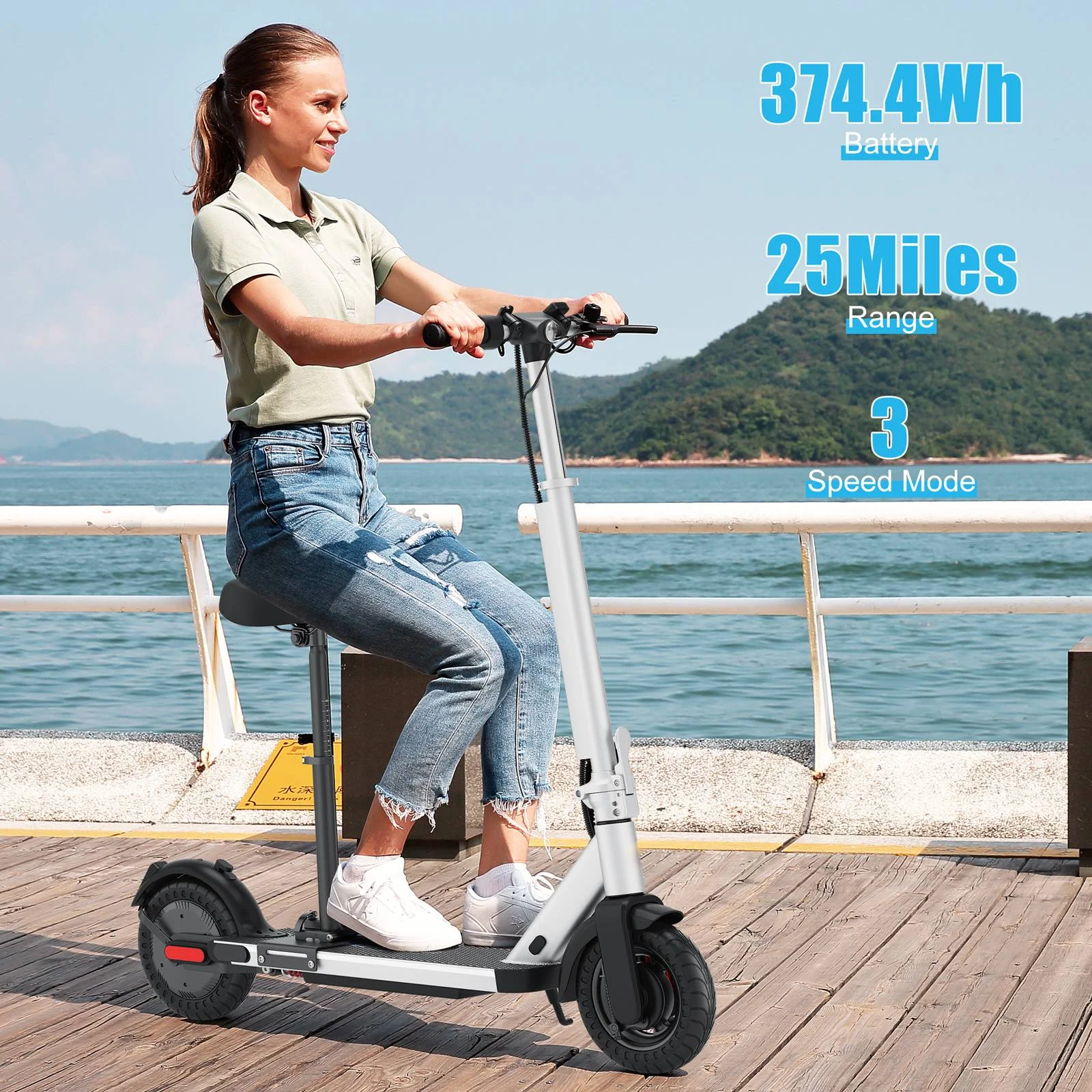 Electric Scooter Adults, 10 
