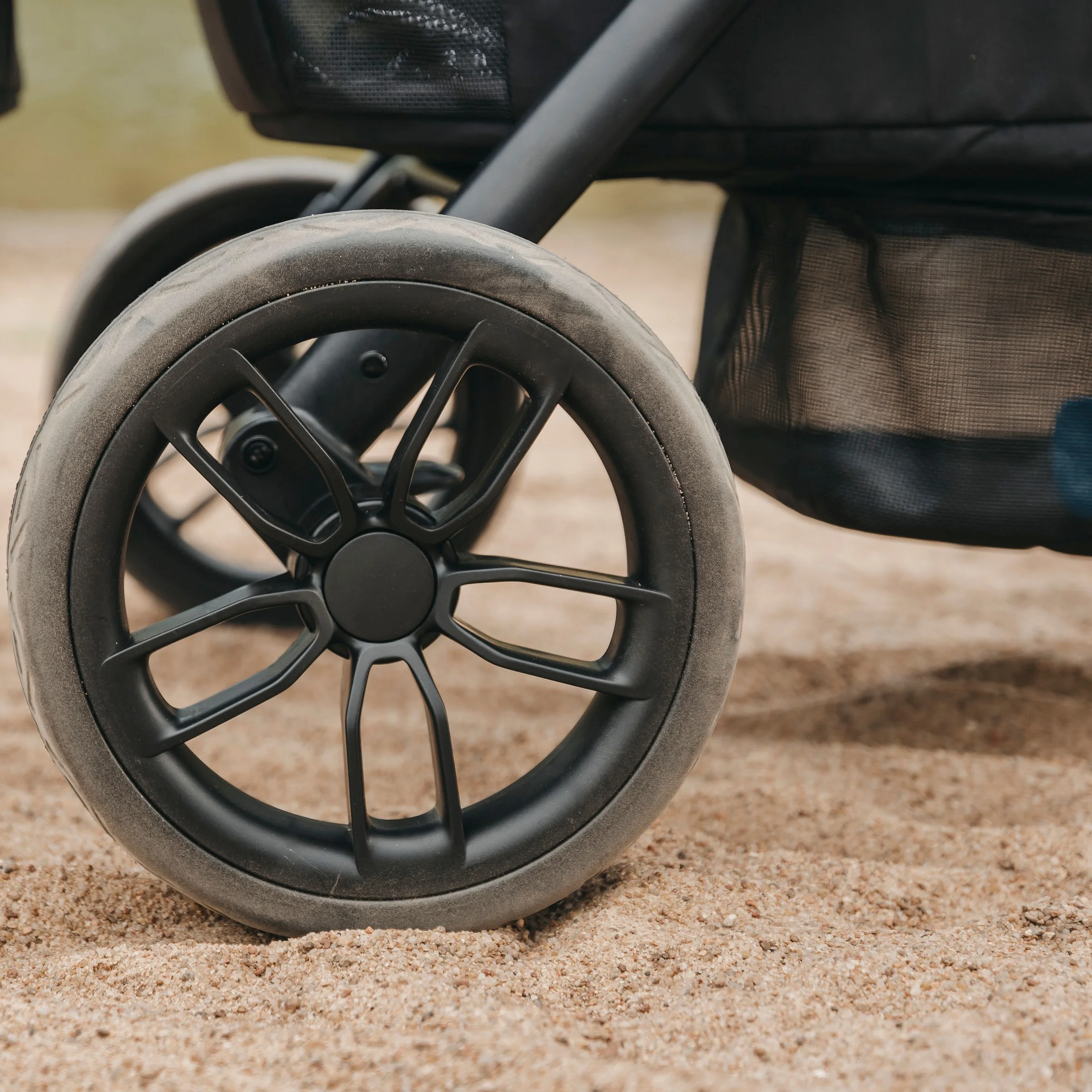 Monbebe Everyday Outings Wagon Stroller, Cobblestone Grey - Womvr