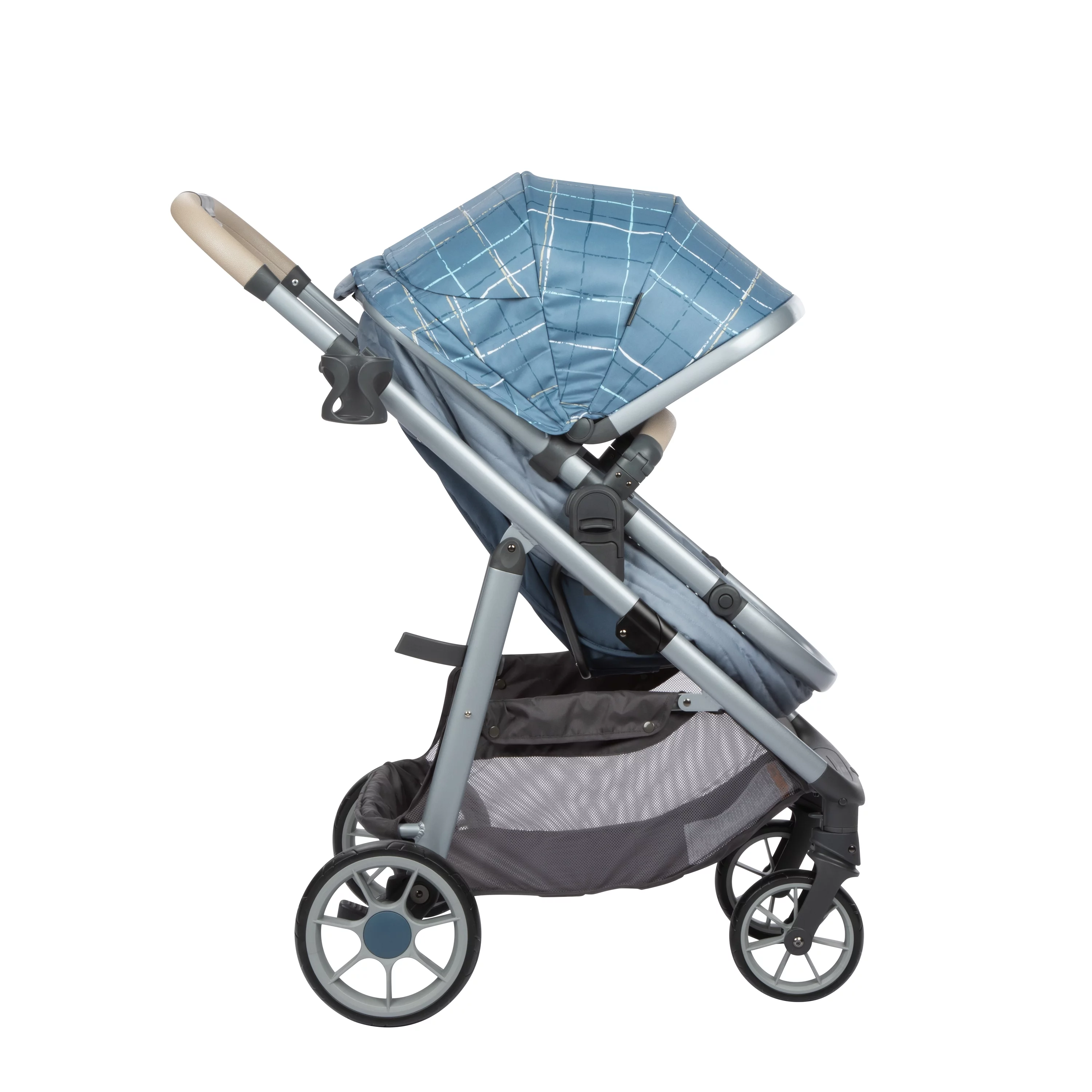 Monbebe 6-in-1 Modular Travel System, Plaid - Womvr