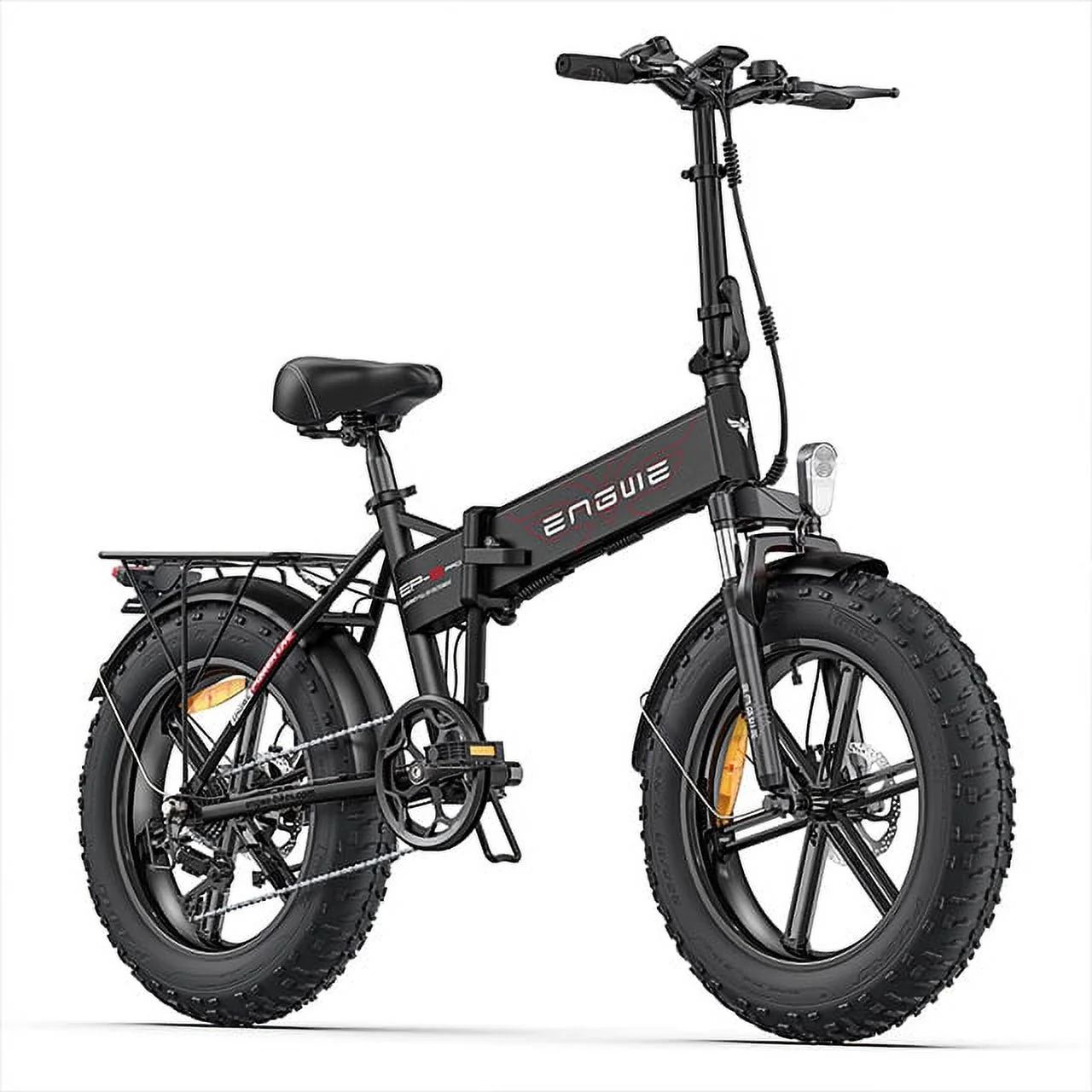 Engwe EP-2 Pro 750W Motor Folding Electric Bike for Adults,48V 13A Removable Battery,Black - Womvr