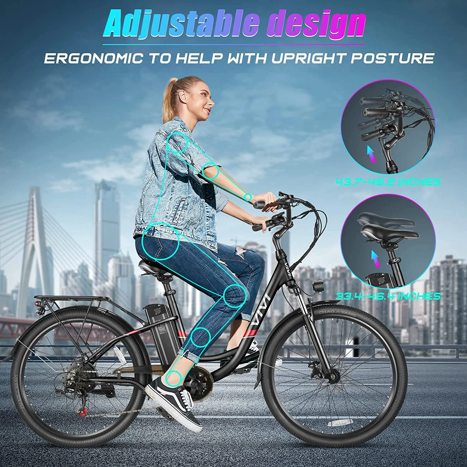 Vivi Electric Bike 26