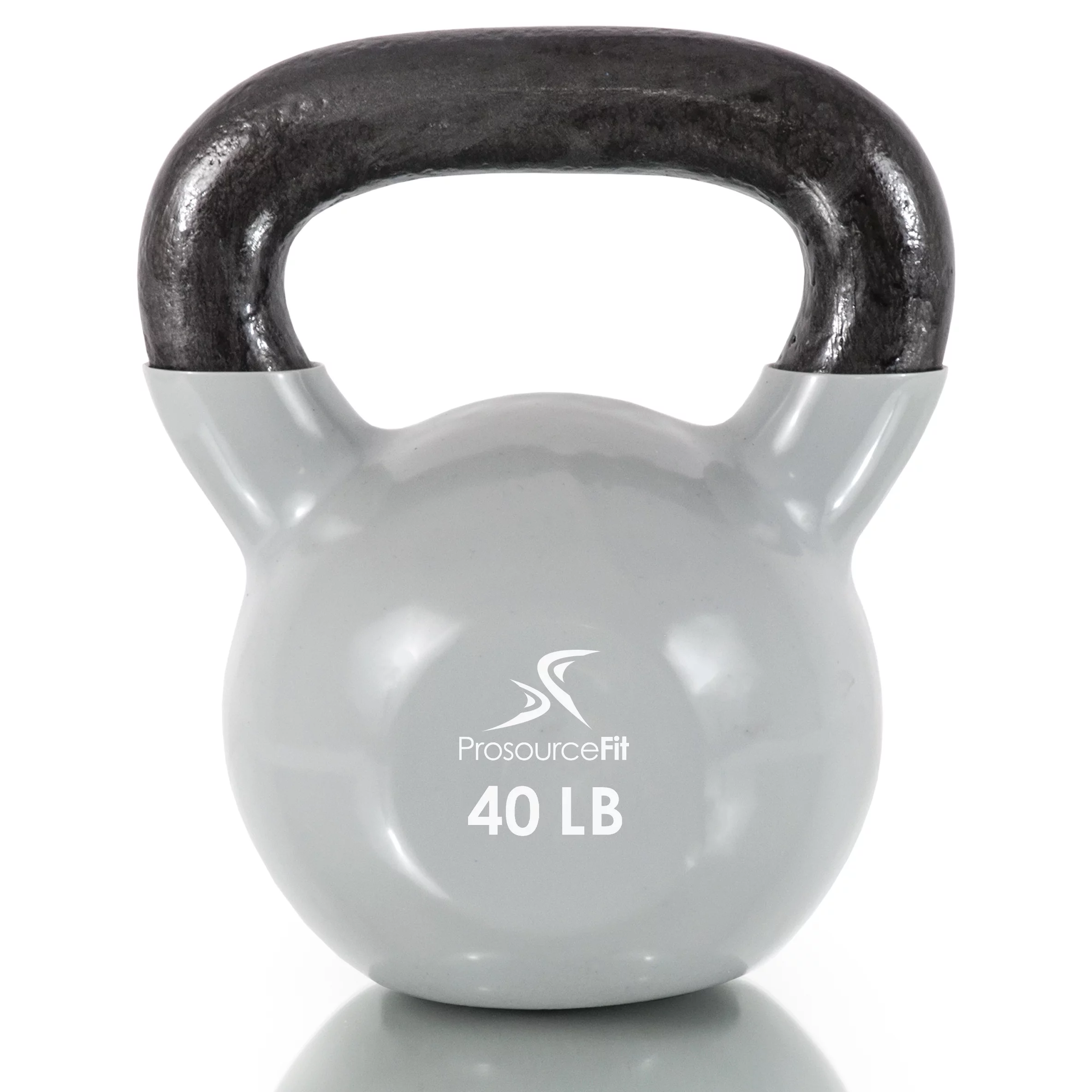 ProsourceFit Vinyl Coated Cast Iron Kettlebells Color Coded 5 - 45 lb - Womvr