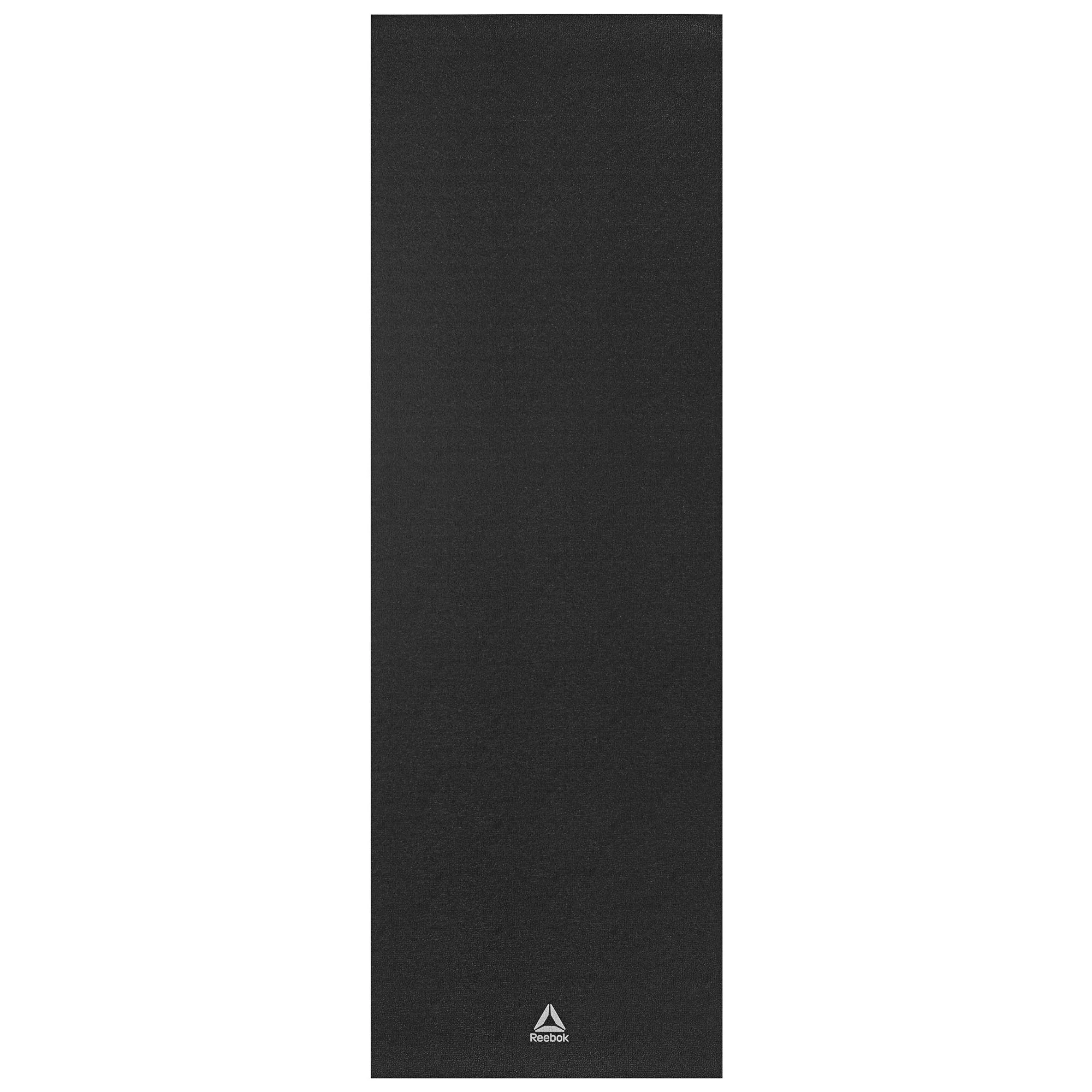 Reebok 5mm Pro HD Fitness Mat, Ultra-Dense, Black - Womvr