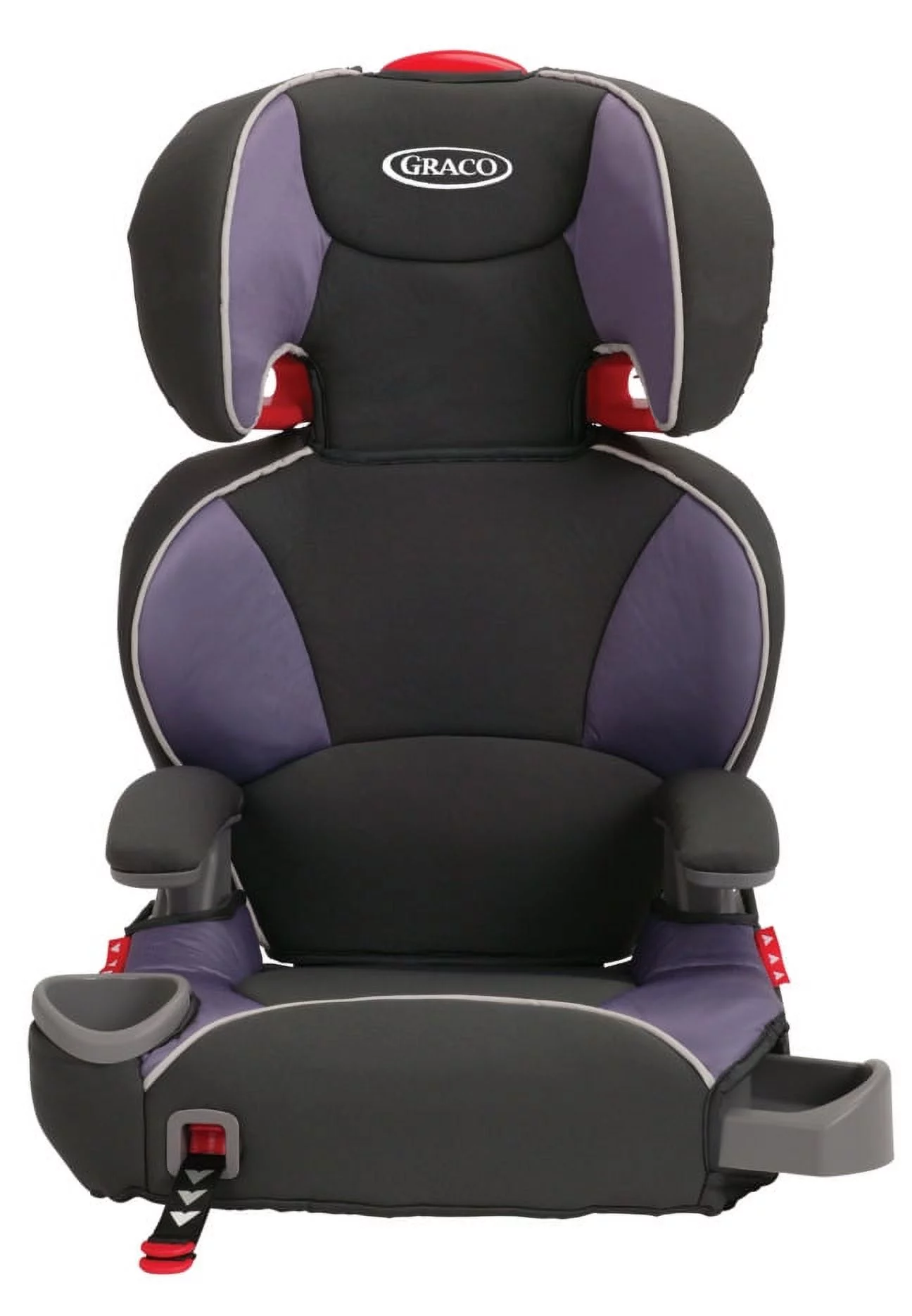 Graco Affix Highback Forward Facing Booster Car Seat with Latch System, Grapeade - Womvr