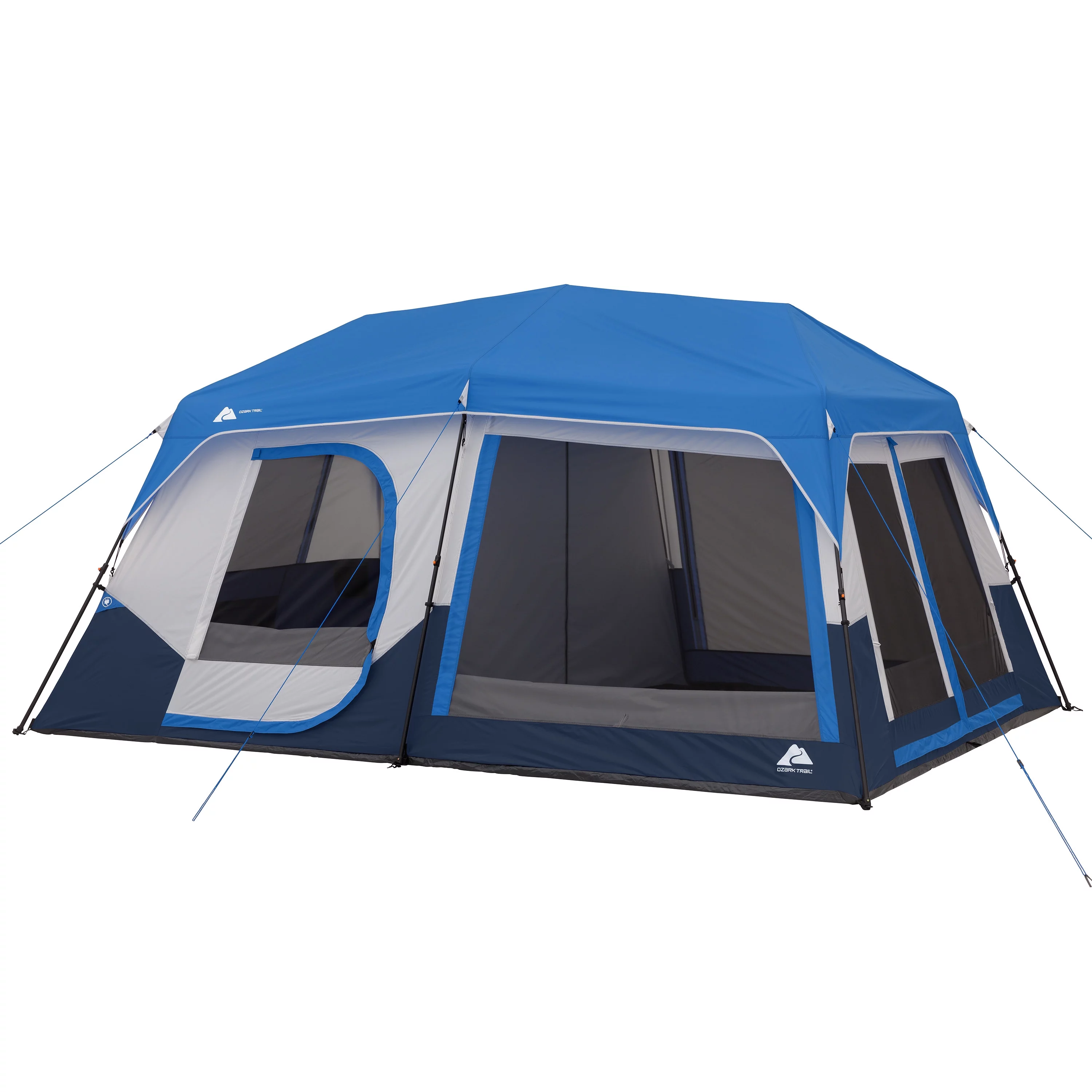 Ozark Trail 10-Person Cabin Tent with LED Lighted Poles - Womvr