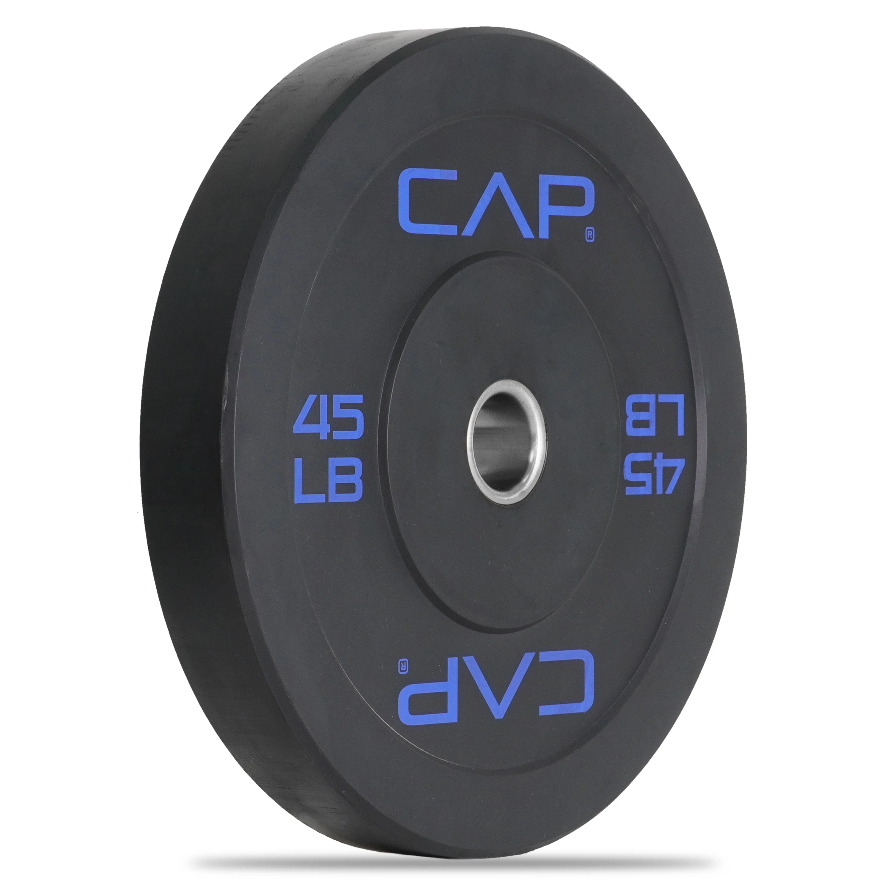 CAP Barbell Olympic Rubber Bumper Plates (Pairs/Singles by sizes) - Womvr