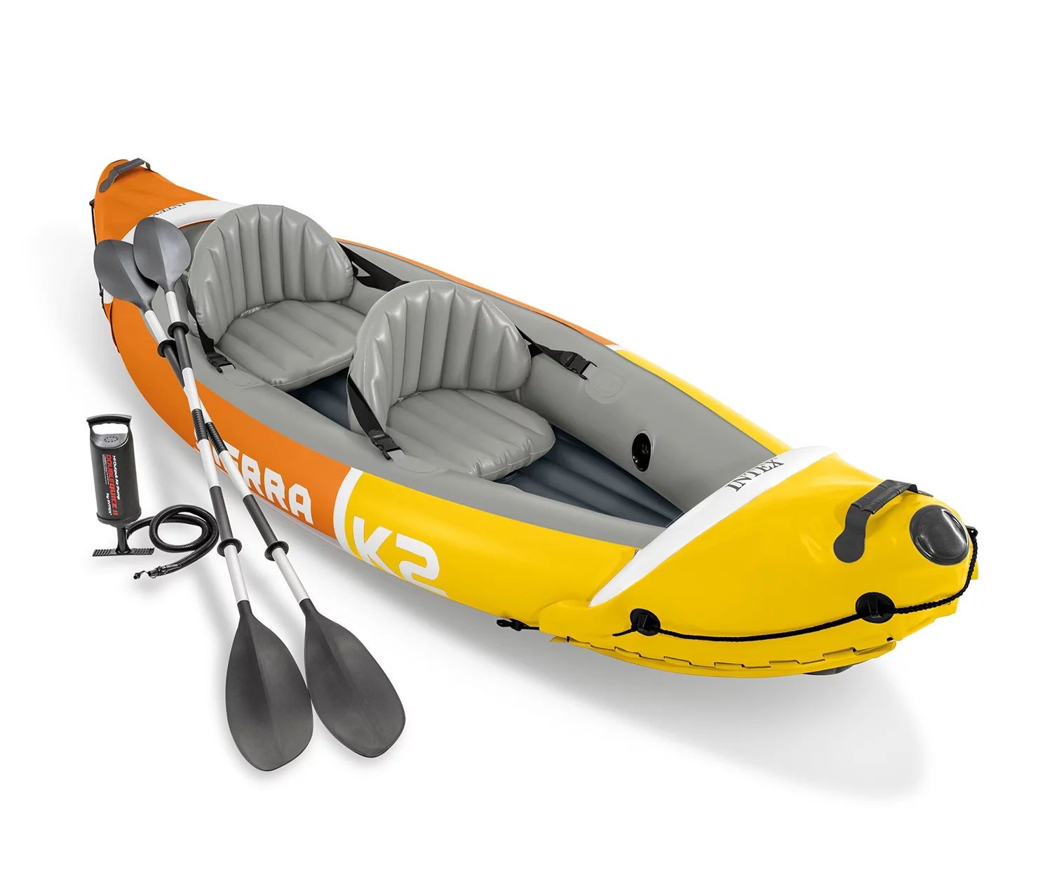 Intex Sierra K2 Inflatable Kayak with Oars and Hand Pump - Womvr