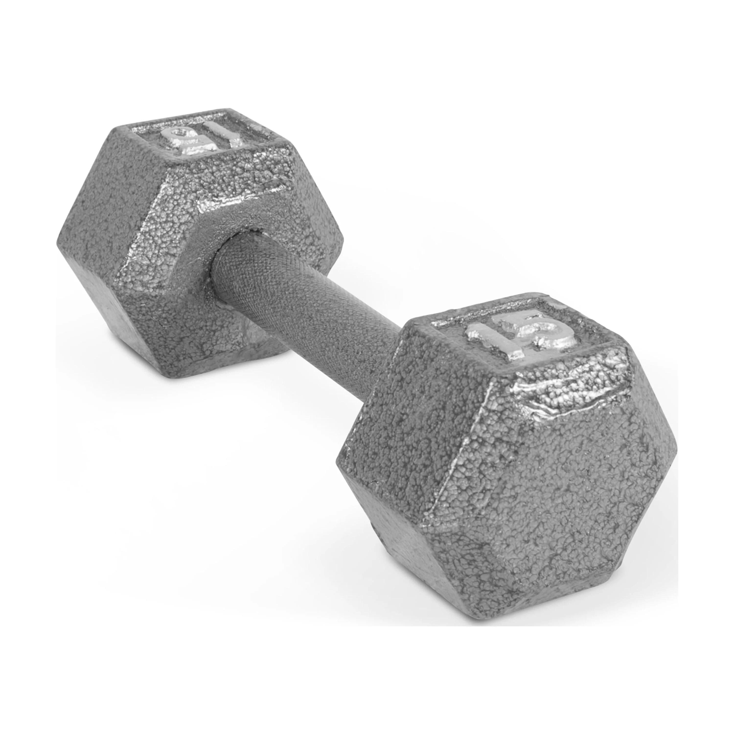 CAP Barbell 15lb Cast Iron Hex Dumbbell, Single - Womvr