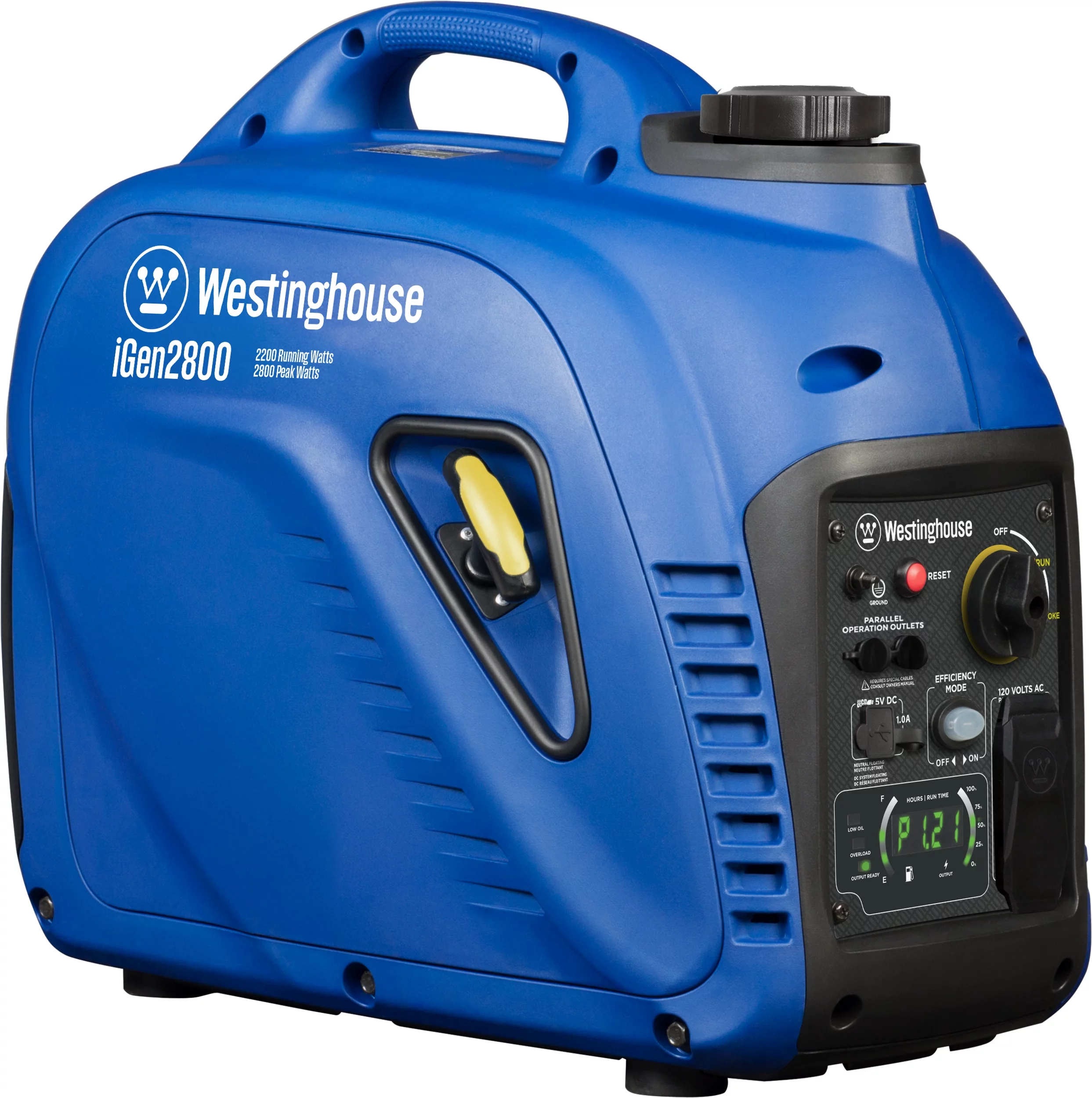 Westinghouse 2800 Peak Watt Portable Gas Inverter Generator - Womvr