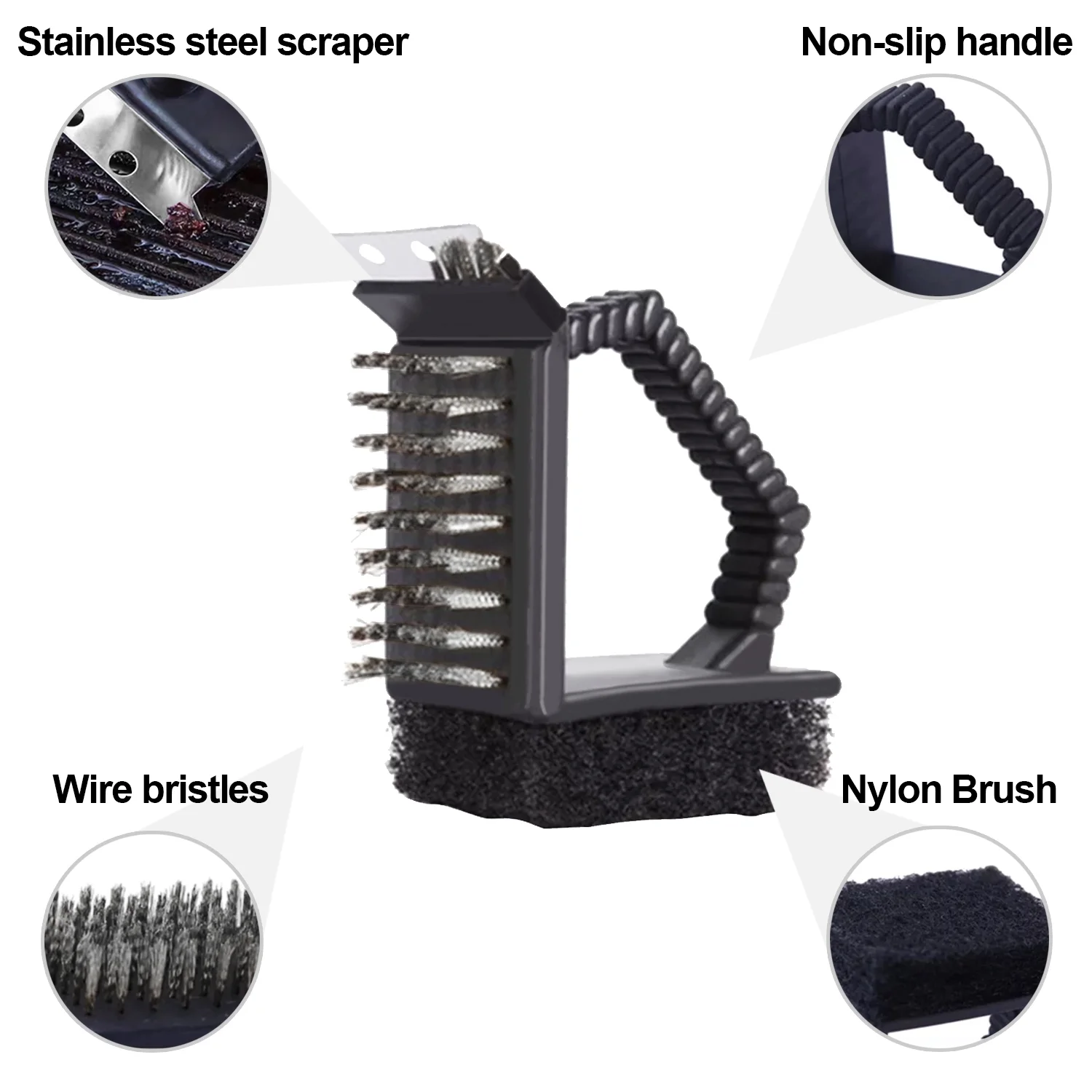 Griddle Accessories for Blackstone, Upgraded 401&402 Extra-Thick Stainless Steel BBQ Grill Tool Set for Blackstone and Camp Chef-13 Pcs - Womvr