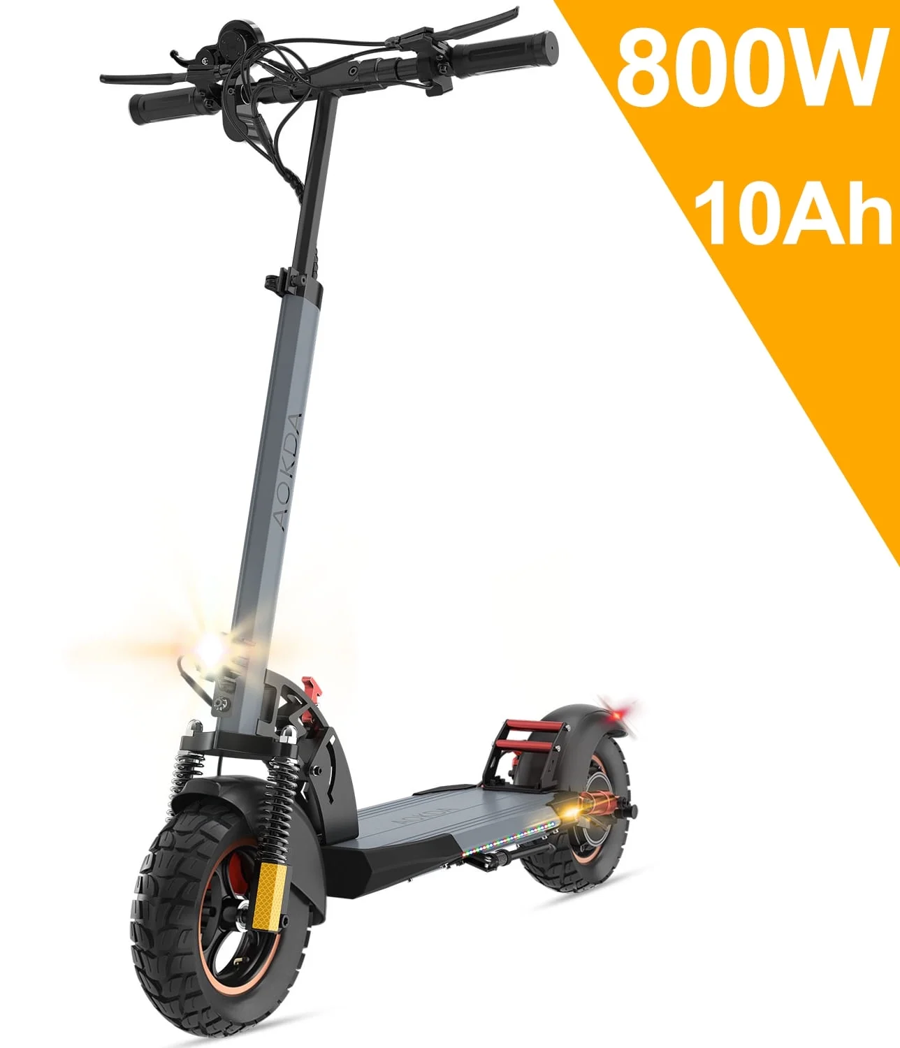 Electric Scooter 28 mph & 25 Miles 700W Kick Scooter, 10