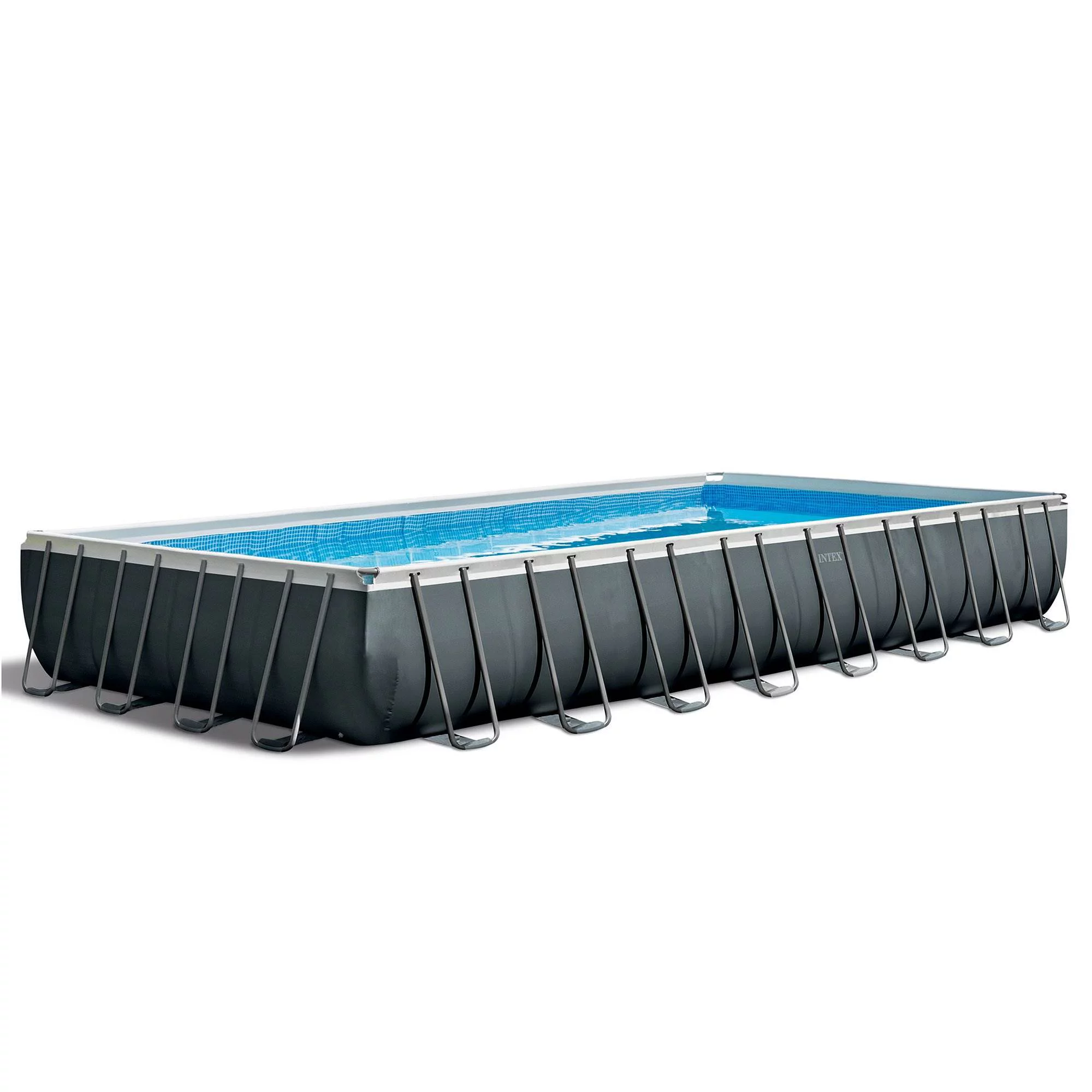 INTEX 32ft x 16ft x 52in Ultra XTR Rectangular Pool, Floats (x 2), & Cooler - Womvr