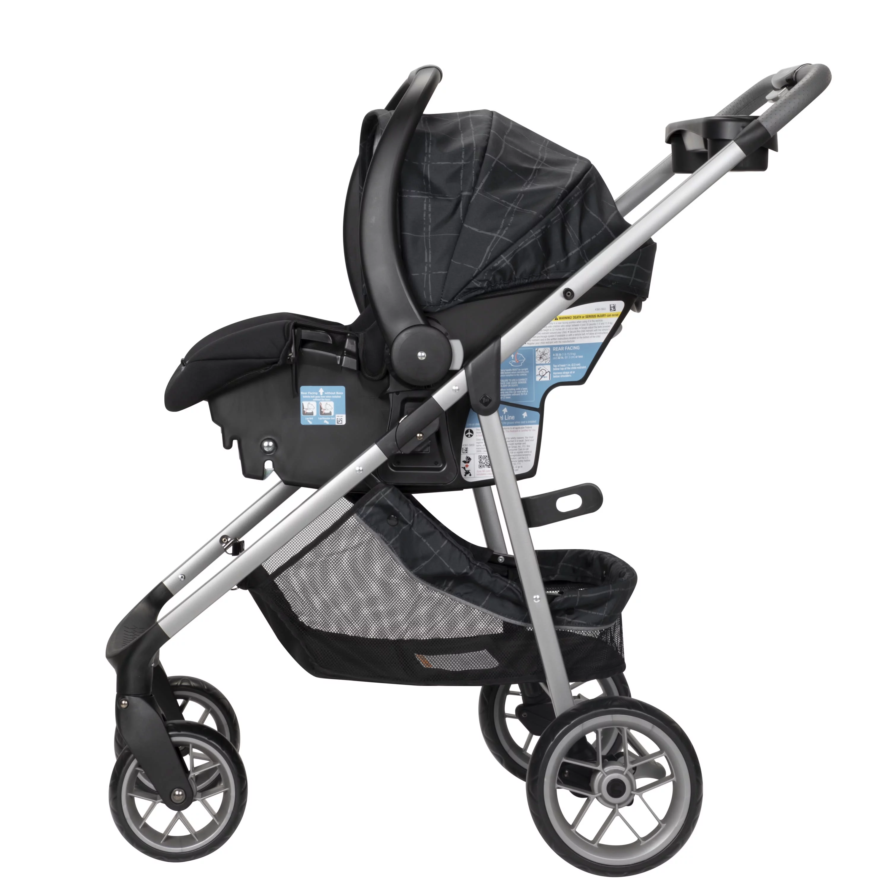 Safety 1st Deluxe Grow and Go Flex 8-in-1 Travel System, High Street, Infant - Womvr