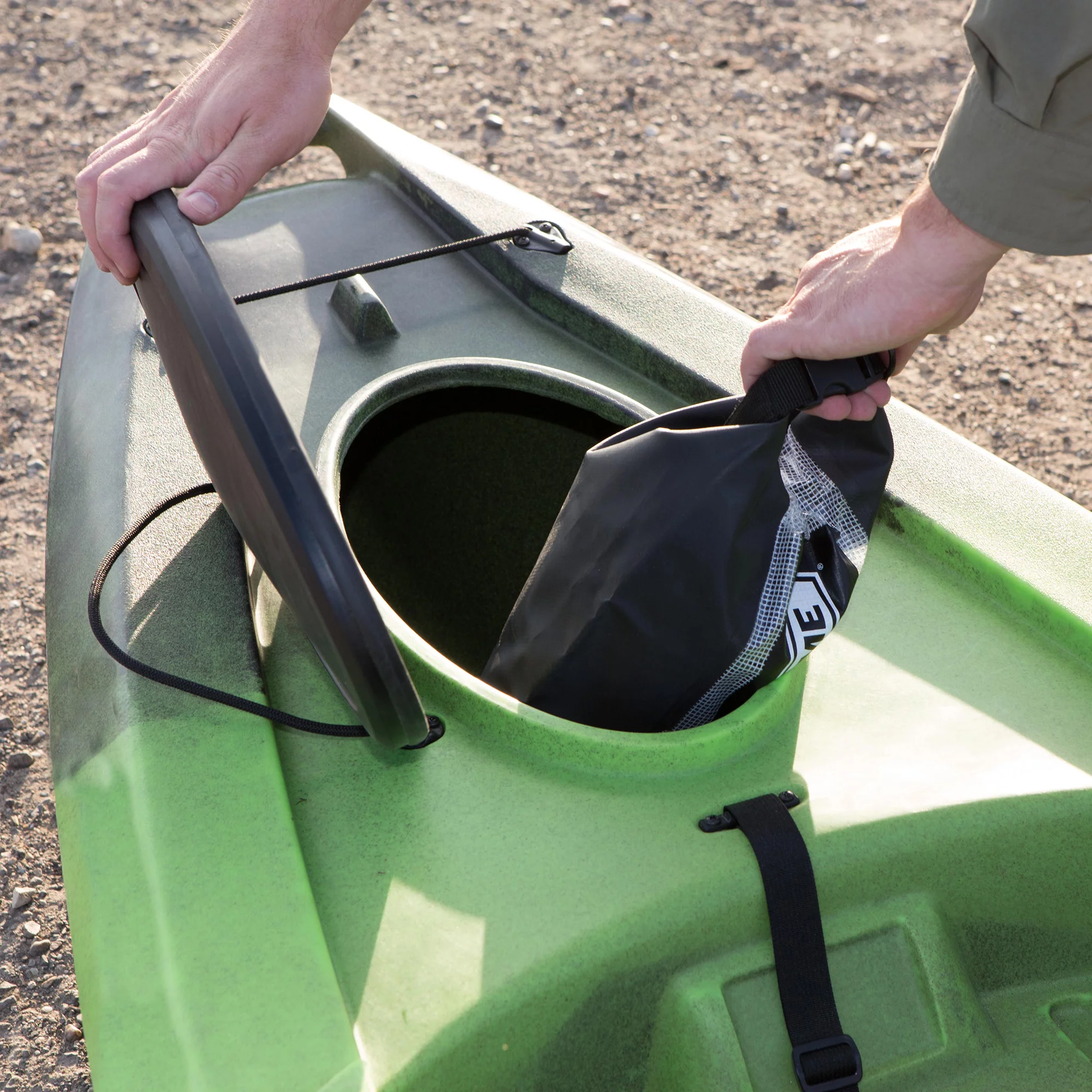 Lifetime Stealth Angler 110 Sit-on-Top Fishing Kayak, Sandstone (90514) - Womvr